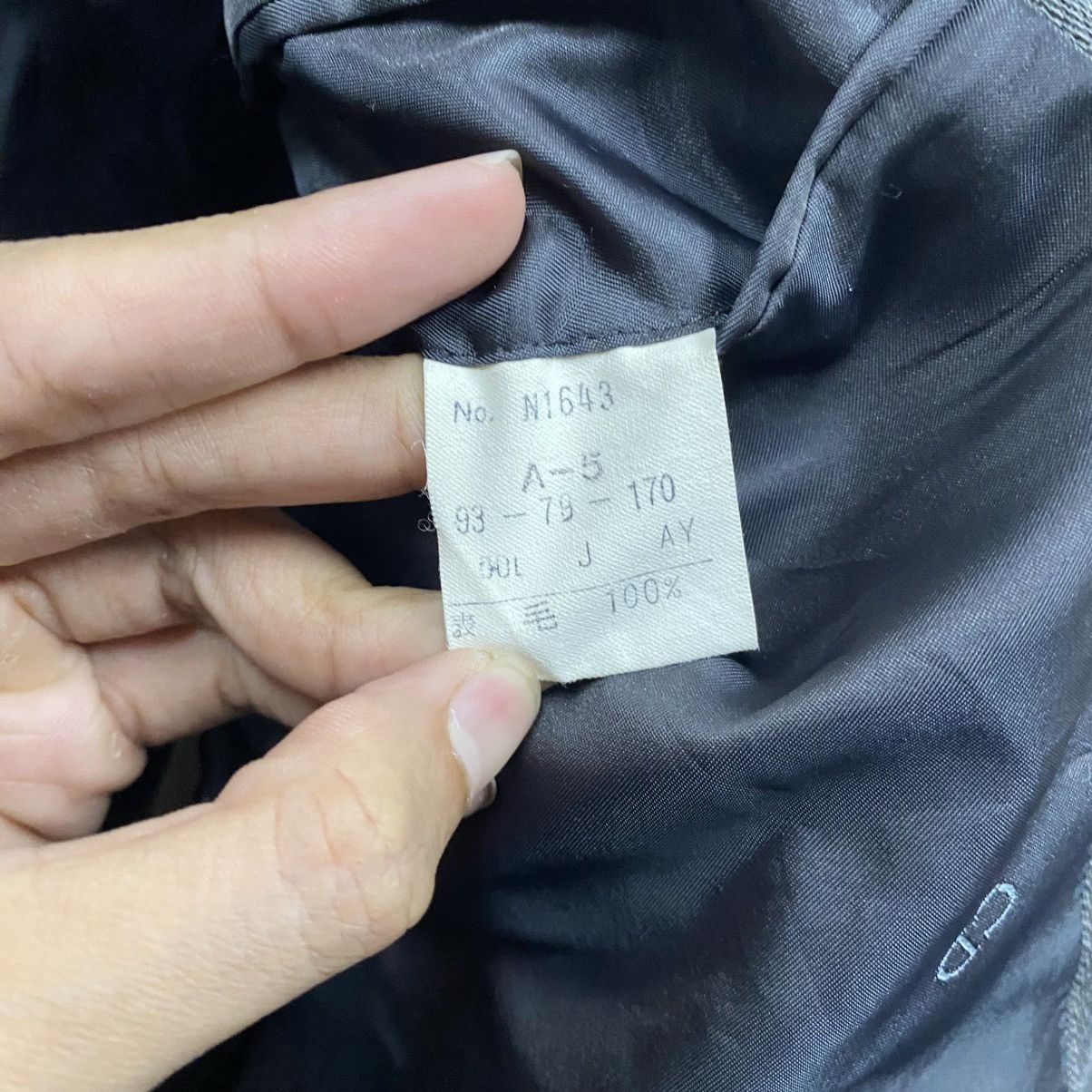 Christian Dior Monsieur Vintage Dior Double-Breasted Grey Pinstripe Blazer Jacket Size 36R - 17 Thumbnail
