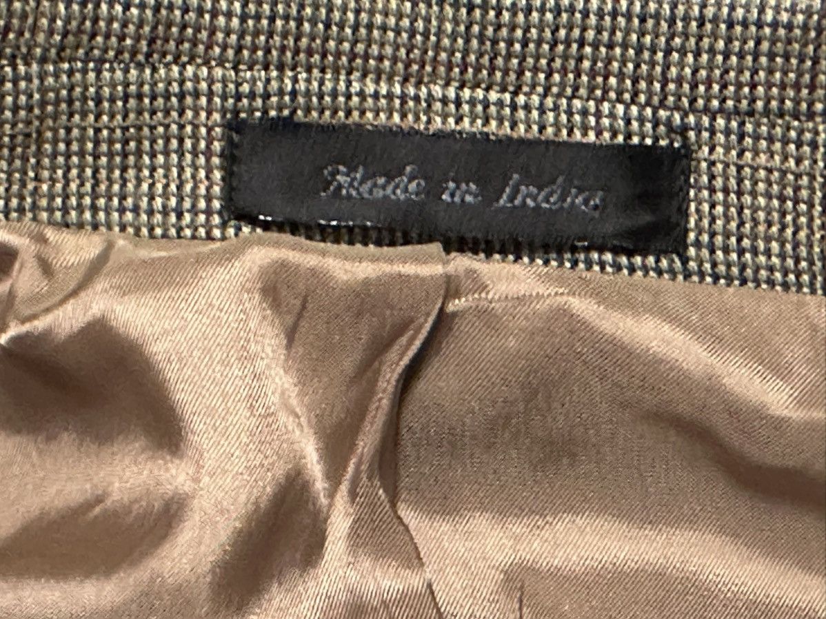 Lauren Ralph Lauren Lauren Ralph Lauren Wool & Silk Houndstooth Brown Blazer Size 42R - 7 Thumbnail