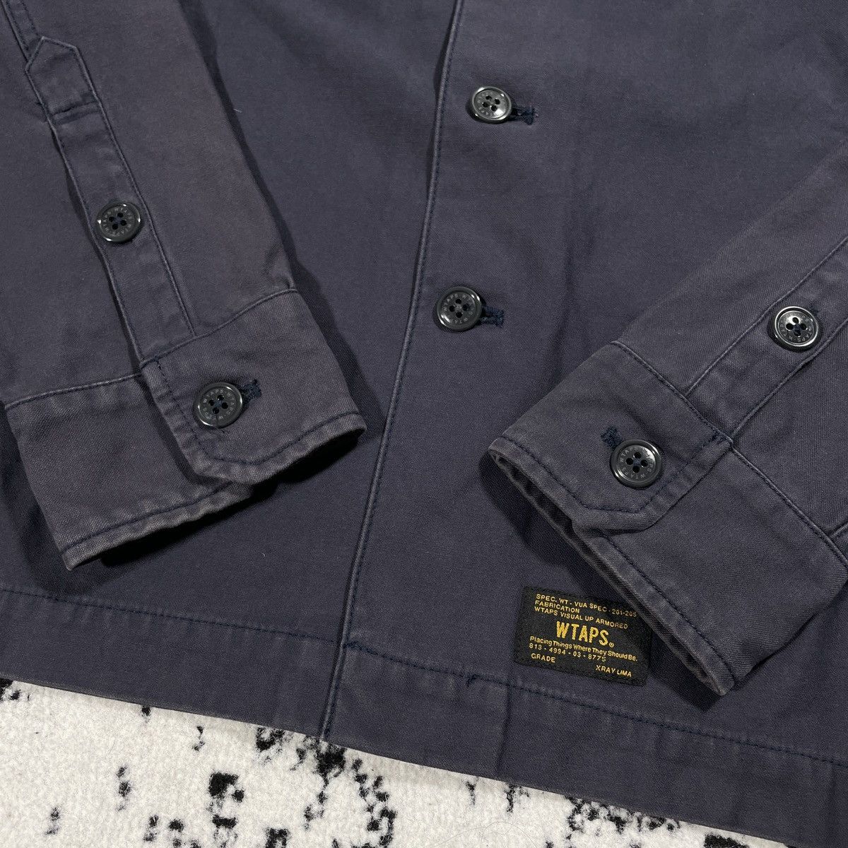 Wtaps WTAPS BUDS L/S SHIRT COTTON SATIN 2015 XRAY Size US XL / EU 56 / 4 - 6 Thumbnail