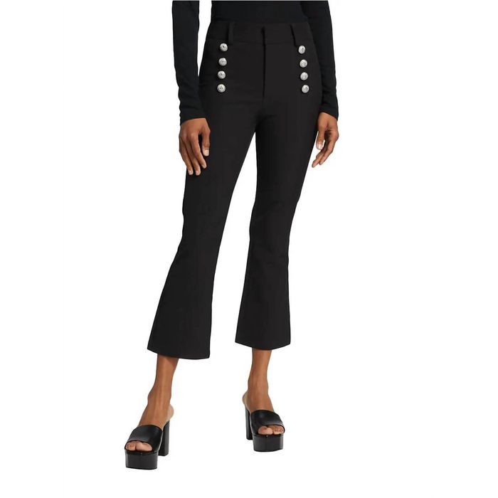 Generation Love GENERATION LOVE Amirah Crepe Pants In Black Grailed