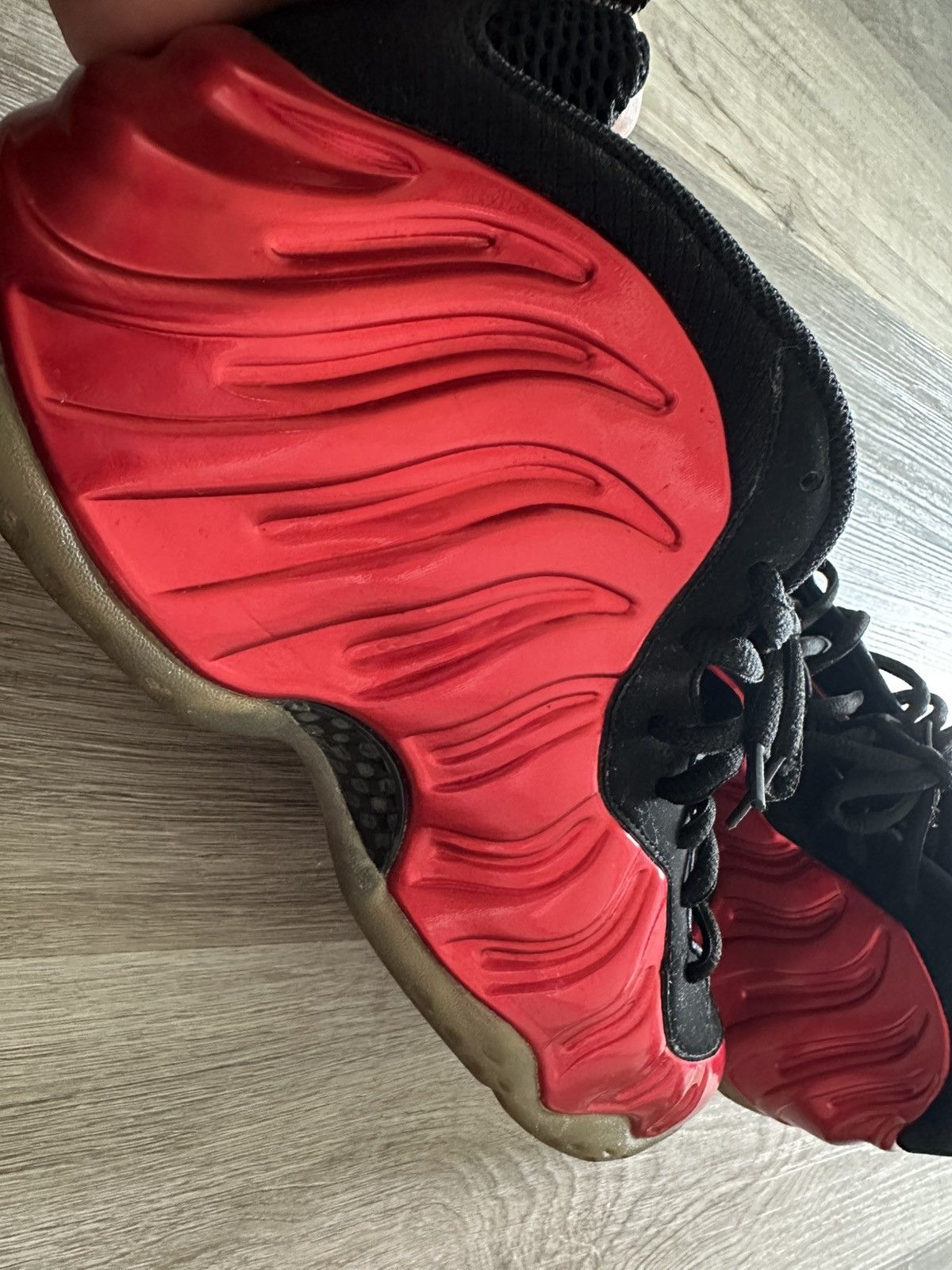 Nike Nike Air Foamposite One ( Metallic Red ) Size US 11 / EU 44 - 4 Thumbnail