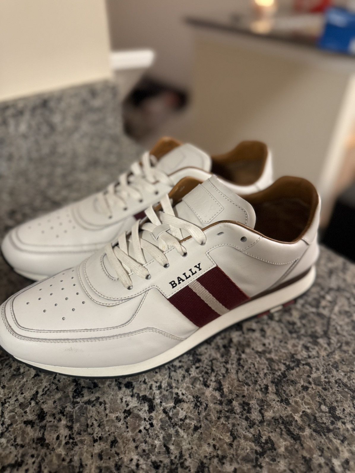 Bally 12US Bally Men’s Shoes Astron Running Sneakers Size US 12 / EU 45 - 10 Thumbnail