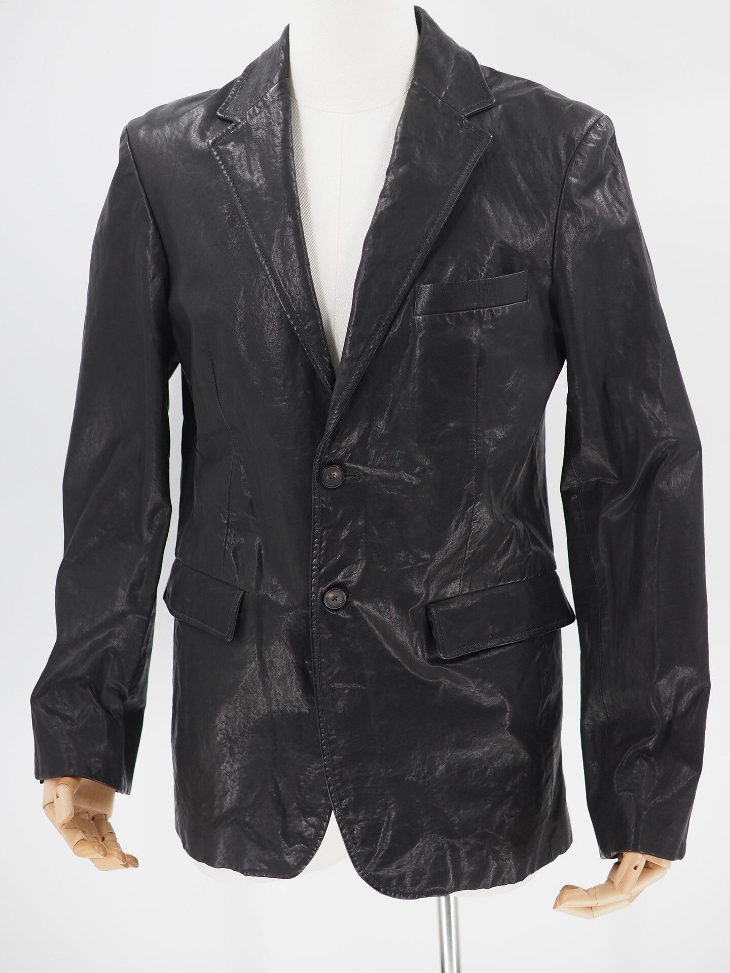 Vintage vintage jil sander black blazer for men Size US L / EU 52-54 / 3 - 1 Thumbnail
