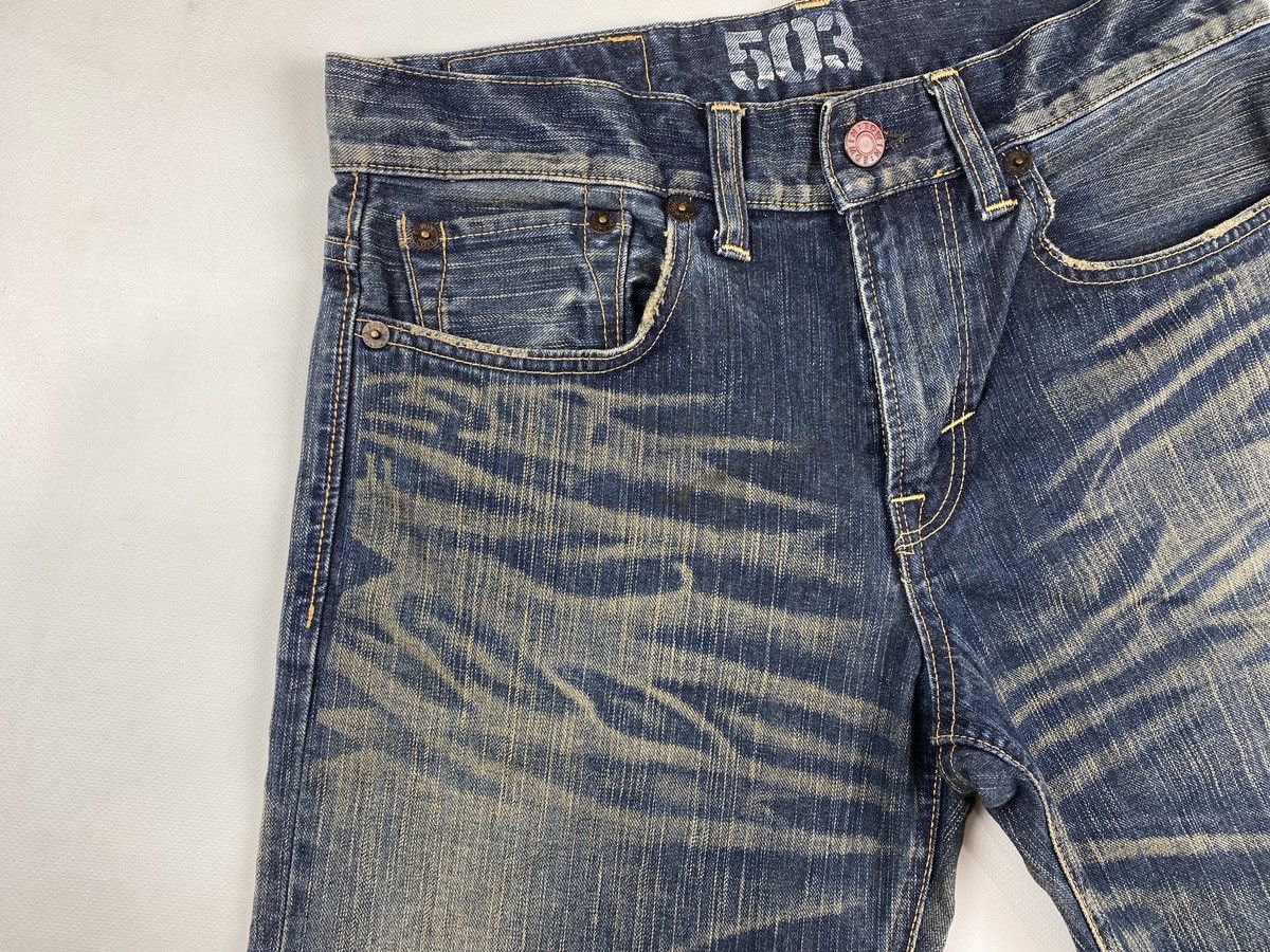 Edwin Edwin Shorts Denim Distressed Model 503 Blue Tripp Size US 32 / EU 48 - 5 Thumbnail
