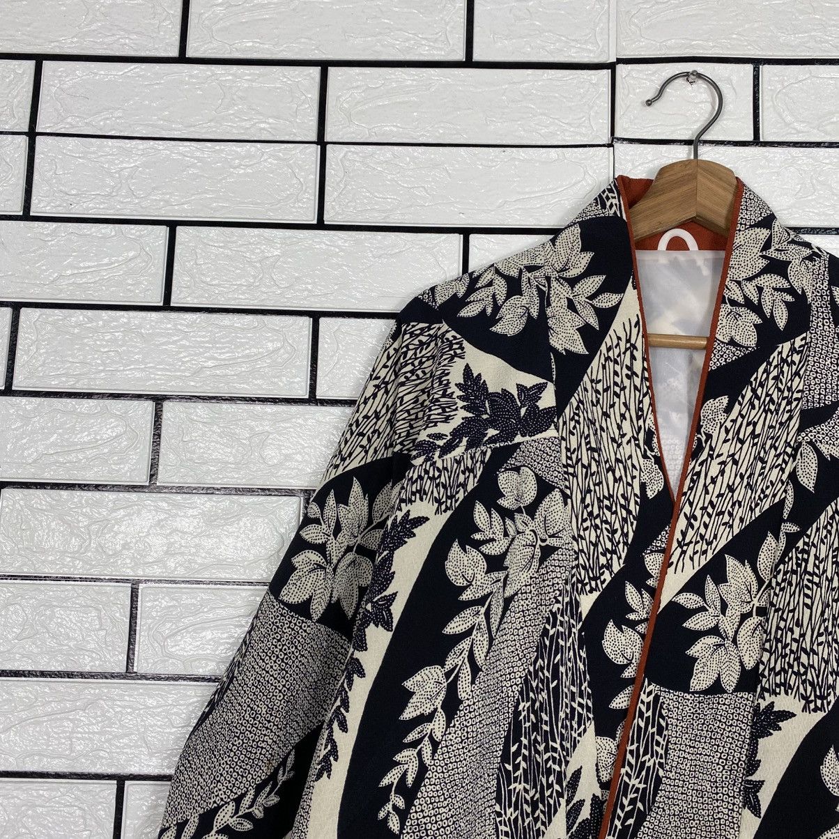 Japanese Brand 📌Vintage Bomber Jacket Over Print Leaf Unbrand Issey Miyake Size US M / EU 48-50 / 2 - 8 Thumbnail