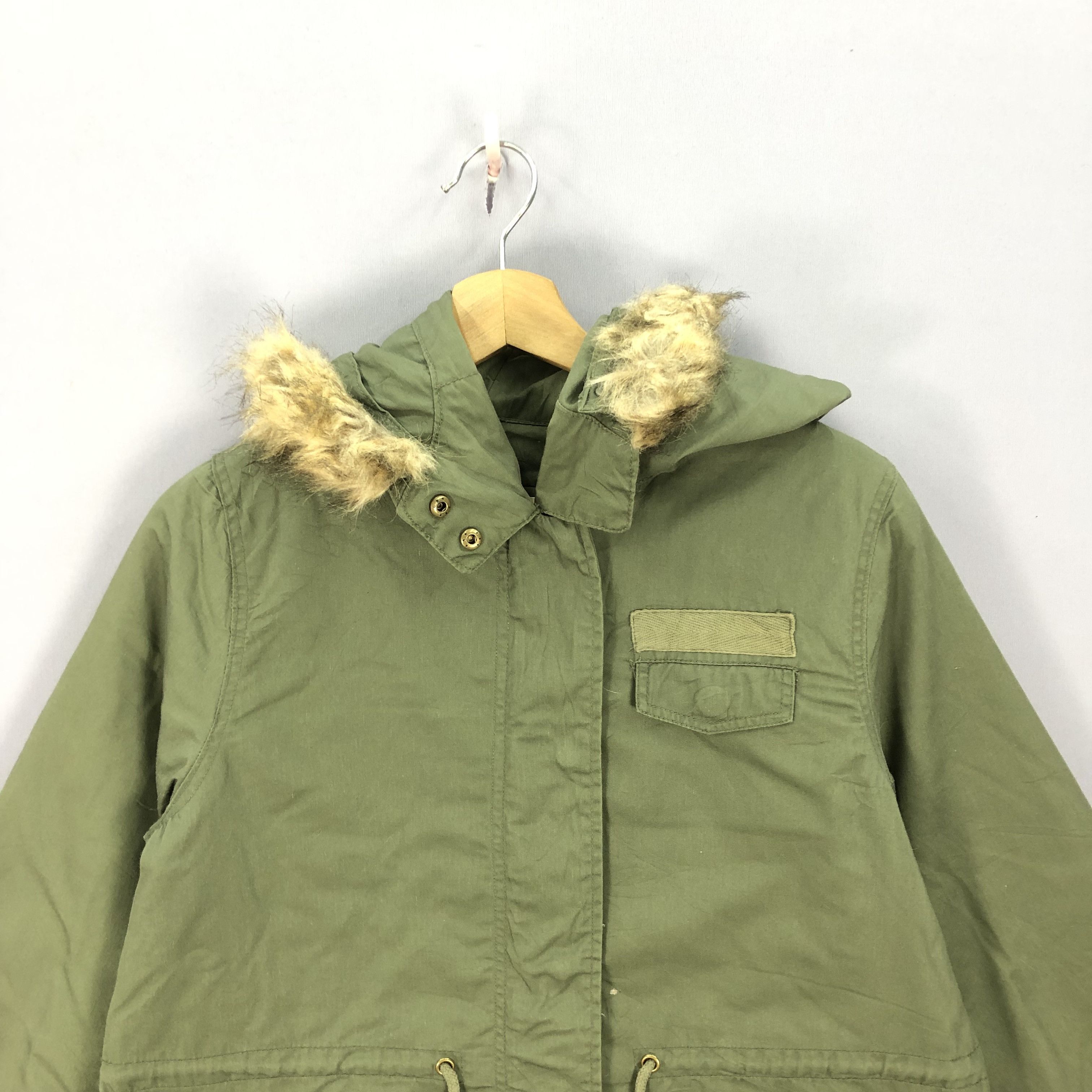If Six Was Nine Vintage Hyphen World Japanese Fur Mod Parka Jacket Size US S / EU 44-46 / 1 - 4 Thumbnail