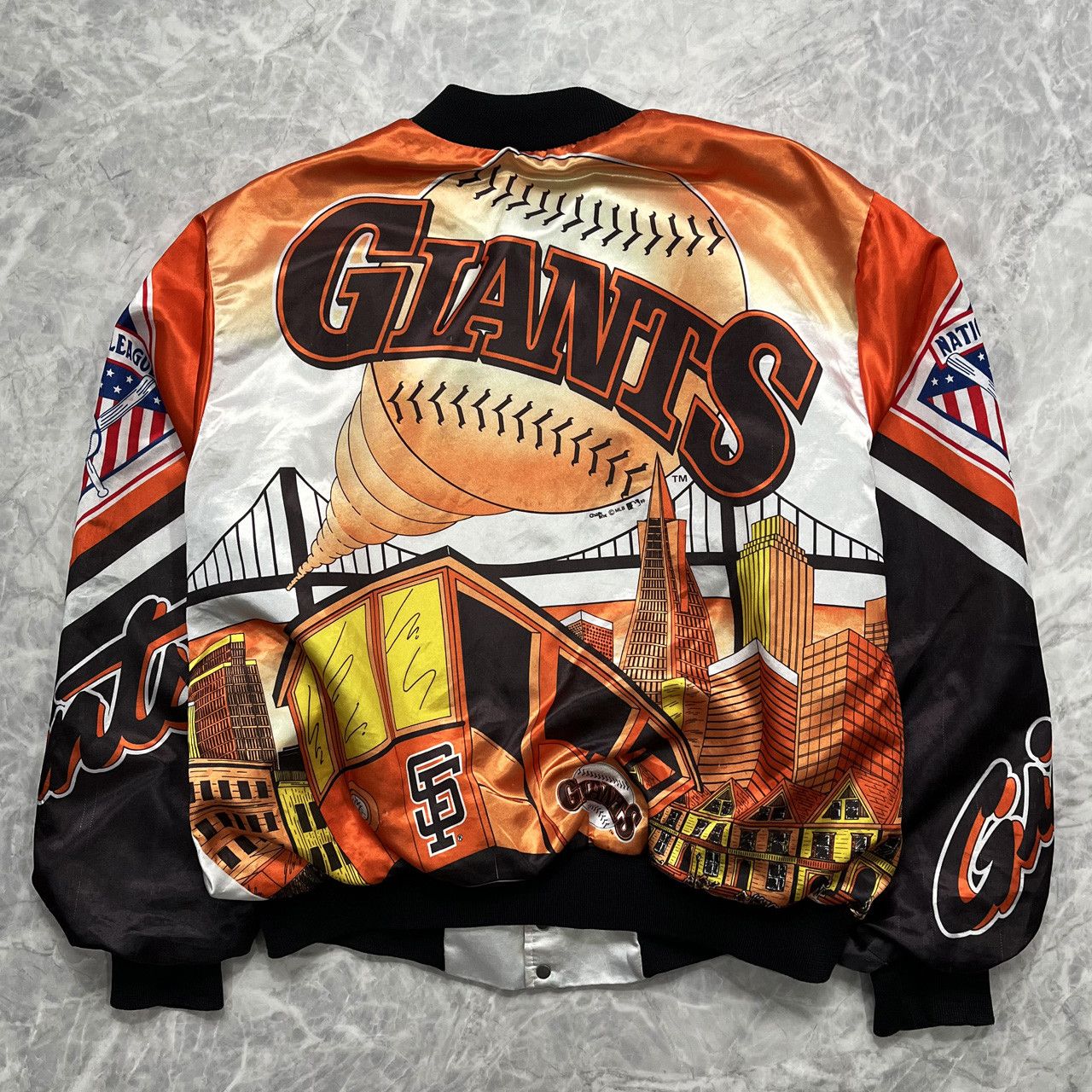 Chalk Line SAN FRANCISCO GIANTS JACKET Vintage Sz XL Mlb