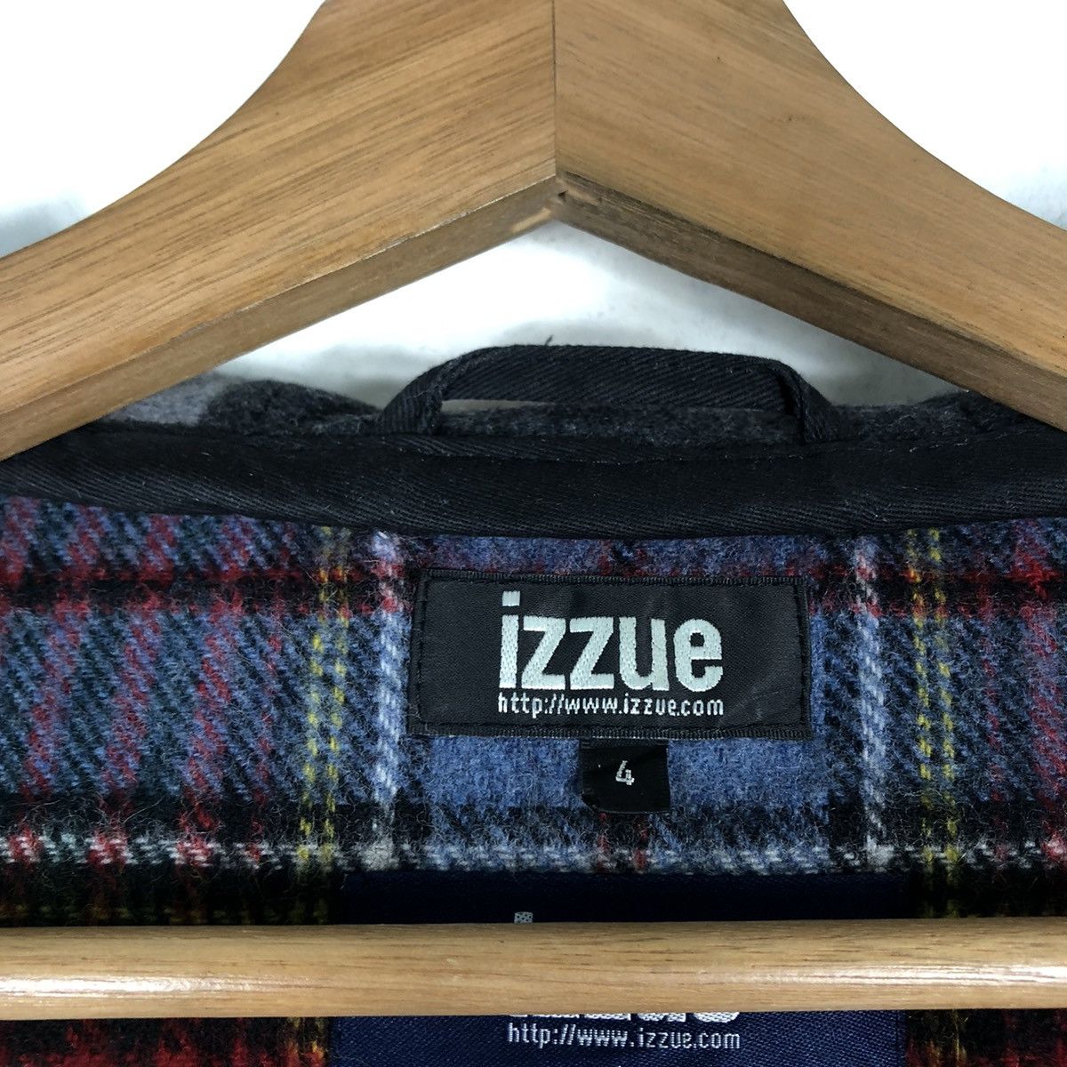 Hysteric Glamour 🔥90’s Vintage Wool Jacket Tartan Design Izzue Japan Made Size US M / EU 48-50 / 2 - 14 Thumbnail