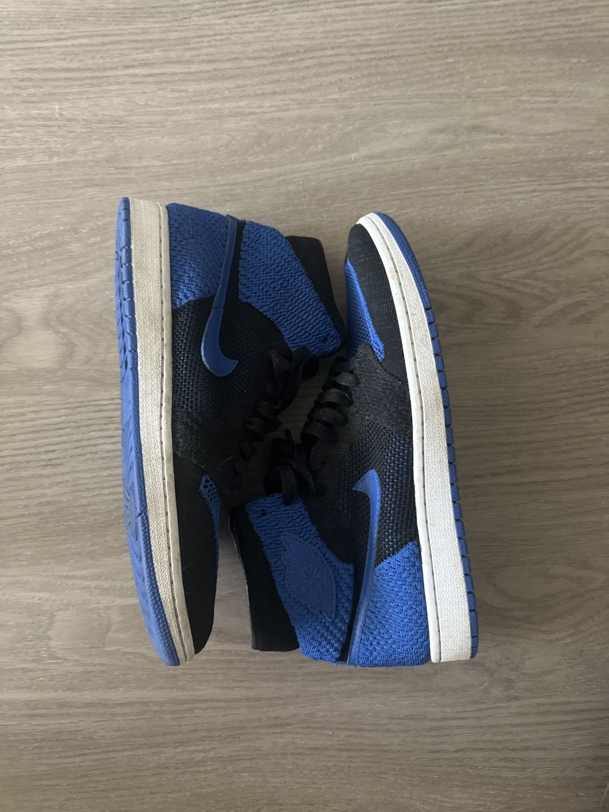 Jordan Brand × Nike Flyknit Royal Jordan 1 size 11.5 Size US 11.5 / EU 44-45 - 1 Thumbnail