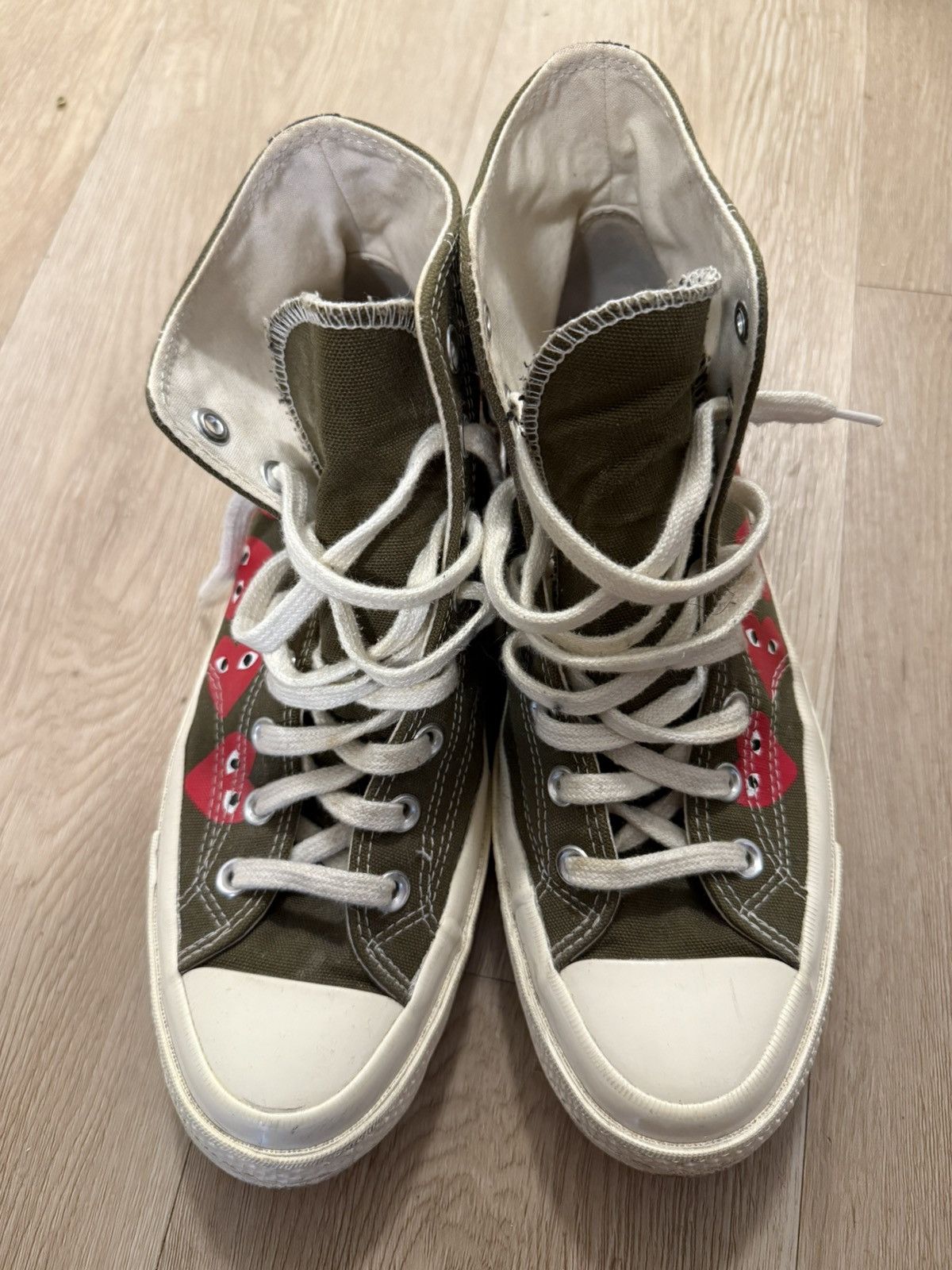Comme des Garcons PLAY × Converse Converse comme des garcons Size US 9 / EU 42 - 3 Thumbnail
