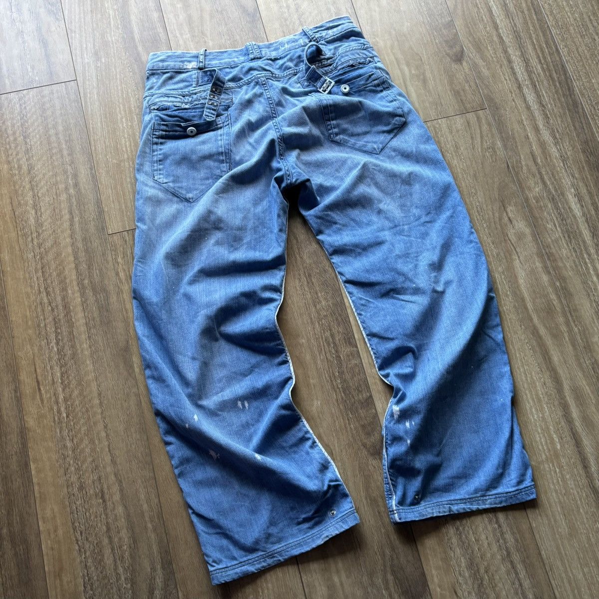 Diesel Sick Vintage Distressed Diesel Baggy Jeans 🚀 Size US 34 / EU 50 - 5 Thumbnail