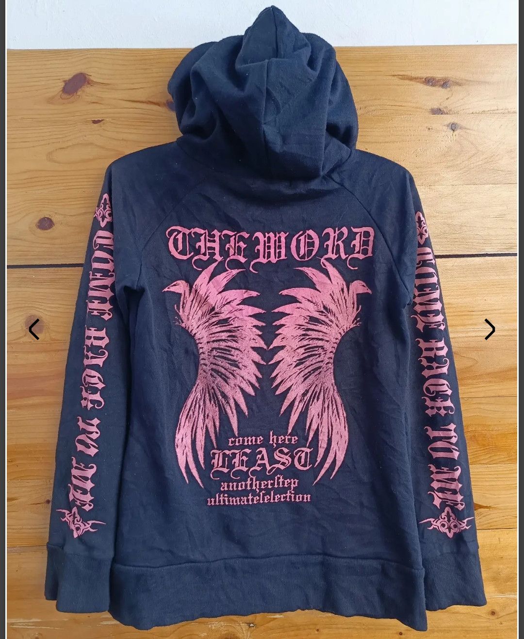 If Six Was Nine 2000's Hoodie Wing Cross Chrome Size L / US 10 / IT 46 - 1 Thumbnail