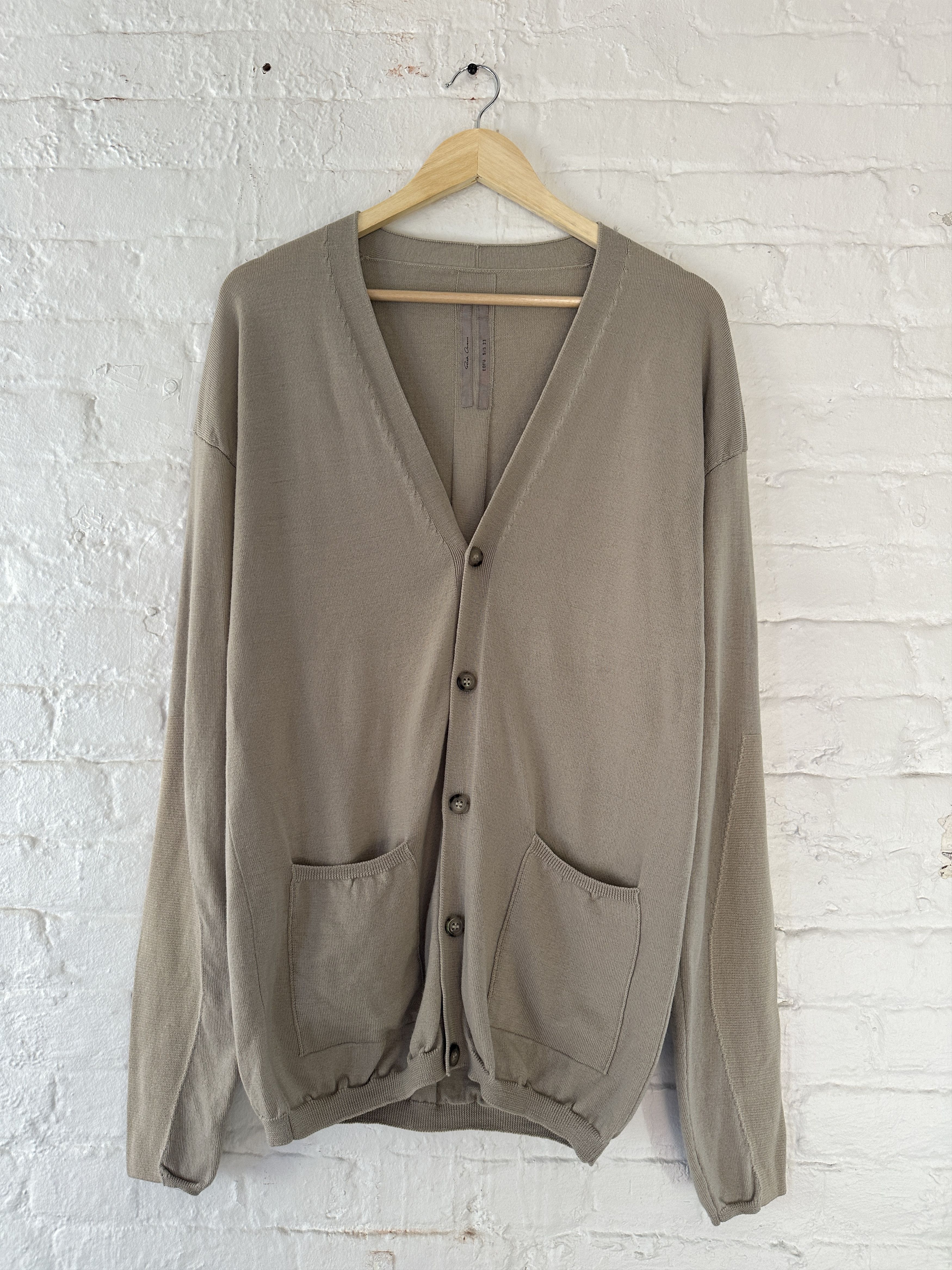 Rick Owens Rick Owens Wool Cardigan Size US S / EU 44-46 / 1 - 1 Thumbnail