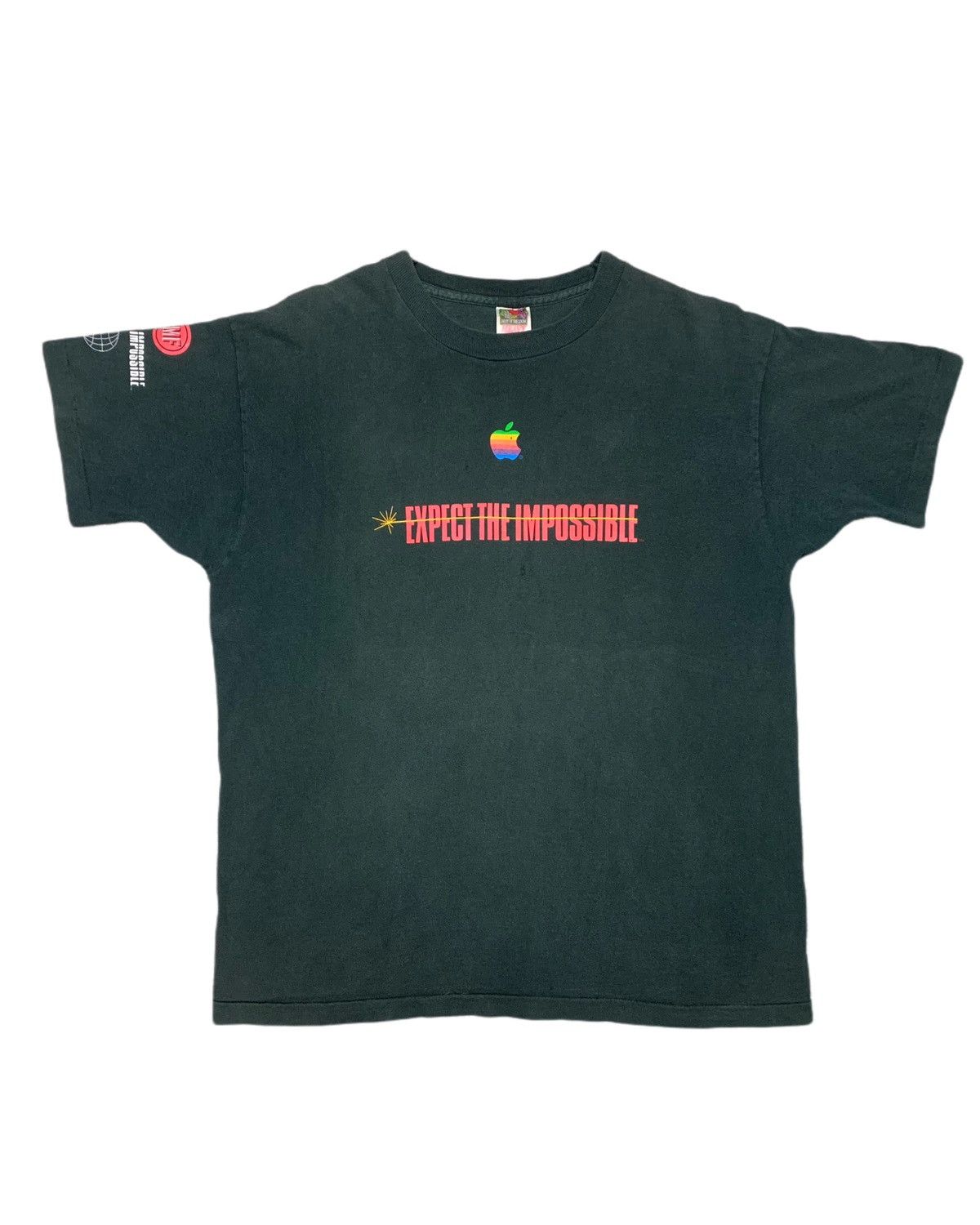 image of 1996 Mission Impossible Apple Computers Movie Promo in Black, Men's (Size XL)