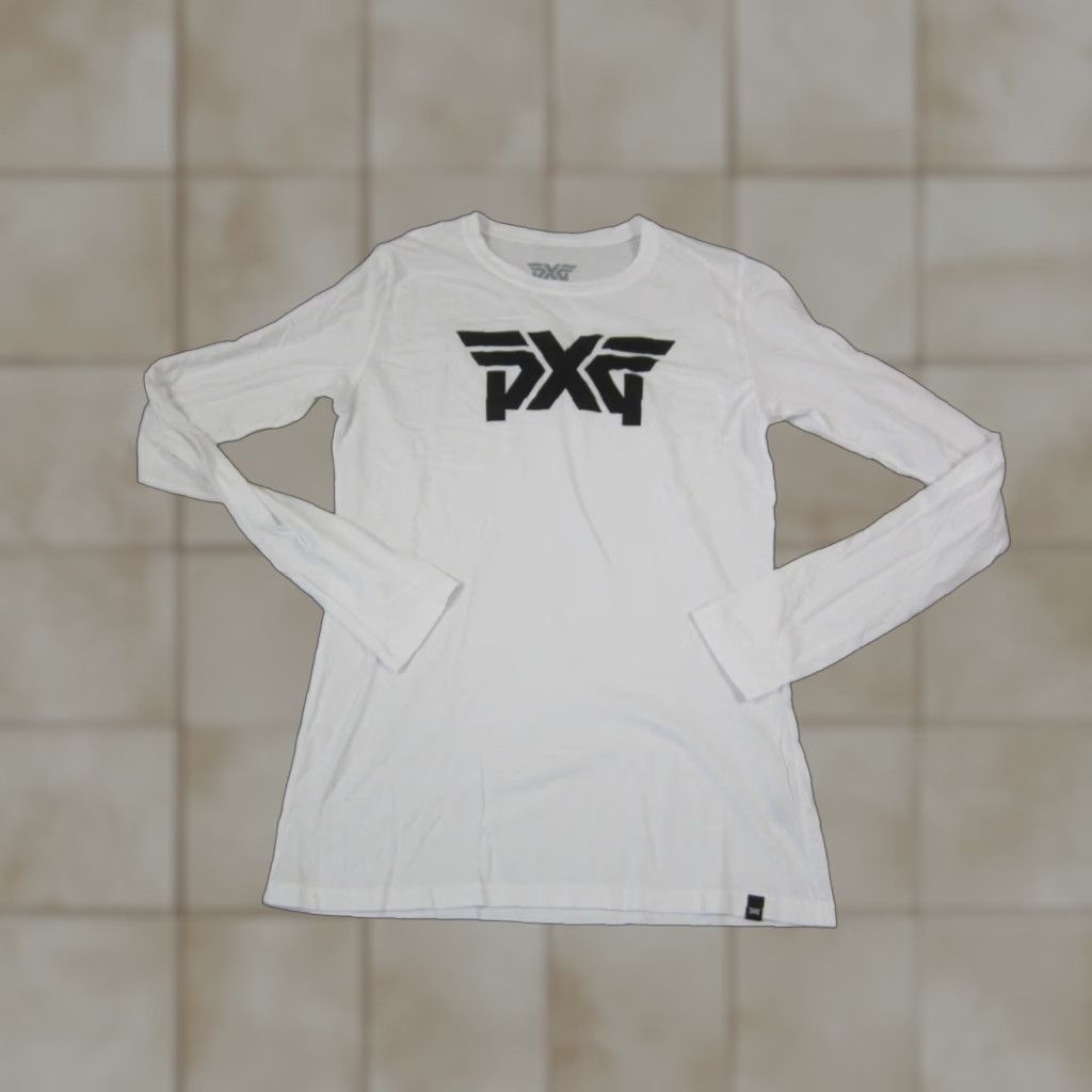 Vintage PXG Shirt Womens Small S White Outline Logo Parsons Xtreme Golf Long Sleeve Shirt Womens S White Logo Outline PXG Long Sleeve Size S / US 4 / IT 40 - 1 Thumbnail