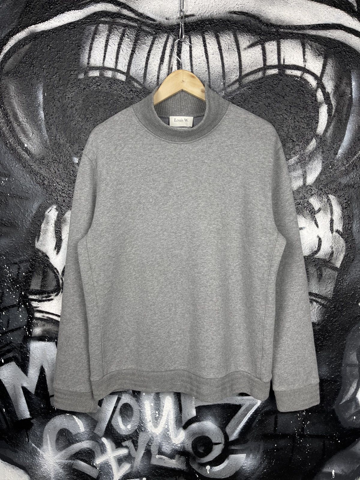 A.P.C. × Louis W. A.P.C. x Louis W. Grey Turtleneck Sweatshirt Men’s Size XL Size US XL / EU 56 / 4 - 5 Thumbnail