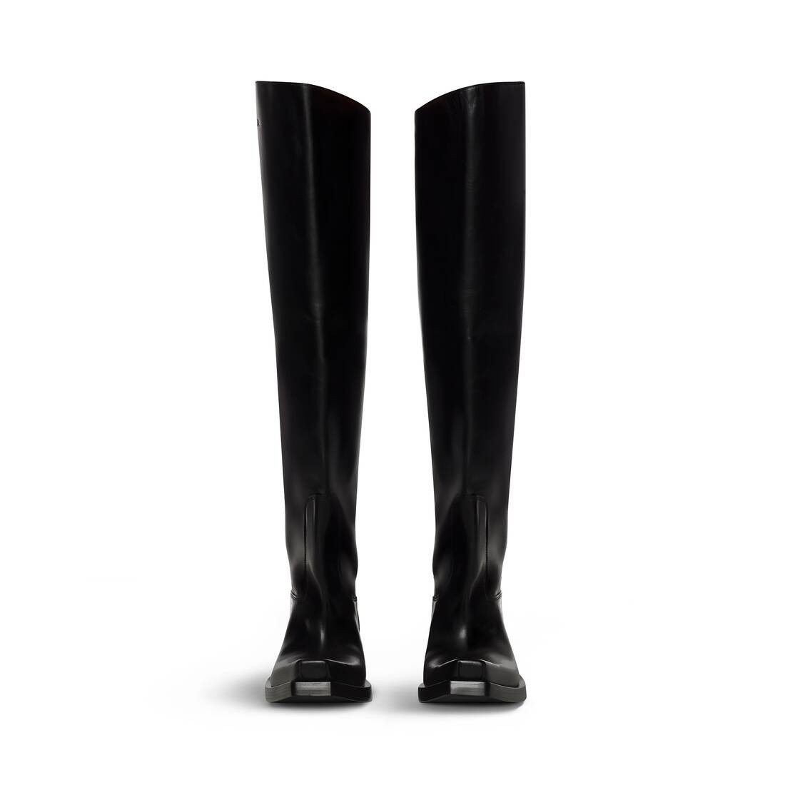 Balenciaga o1w1db10925 Santiago Over-the-Knee Boots in Black Size US 9 / EU 42 - 3 Thumbnail