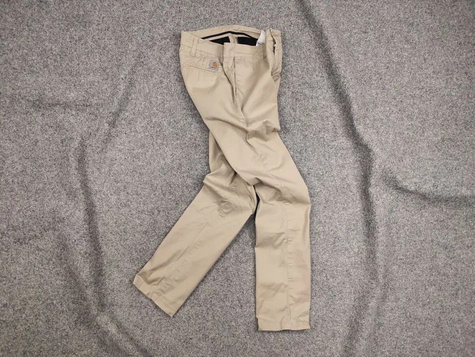 Carhartt Carhartt Wip Sid Pants Beige Casual Trouser Vintage USA Size US 30 / EU 46 - 2 Thumbnail