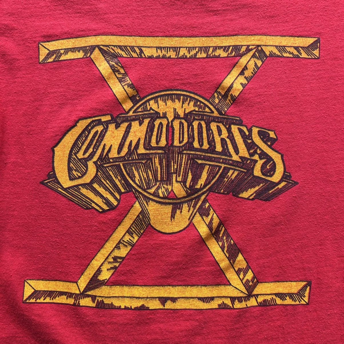 Band Tees × Vintage Vintage 1980 Commodores tour shirt Size US S / EU 44-46 / 1 - 2 Thumbnail