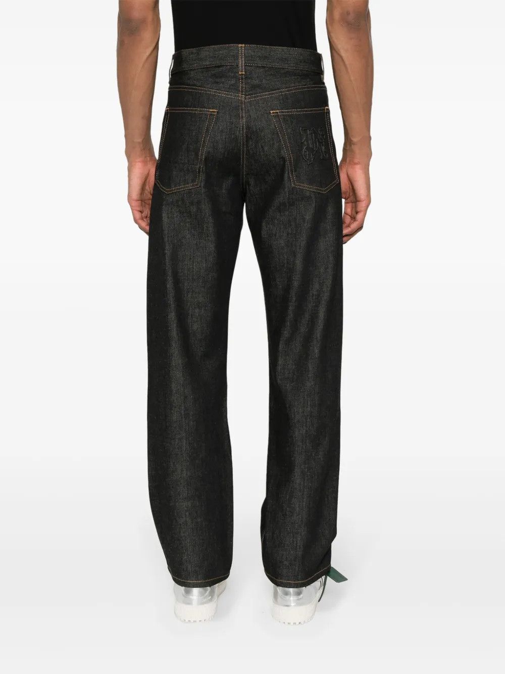 Palm Angels o1y0325 Denim Pant in Black Size US 31 - 4 Thumbnail