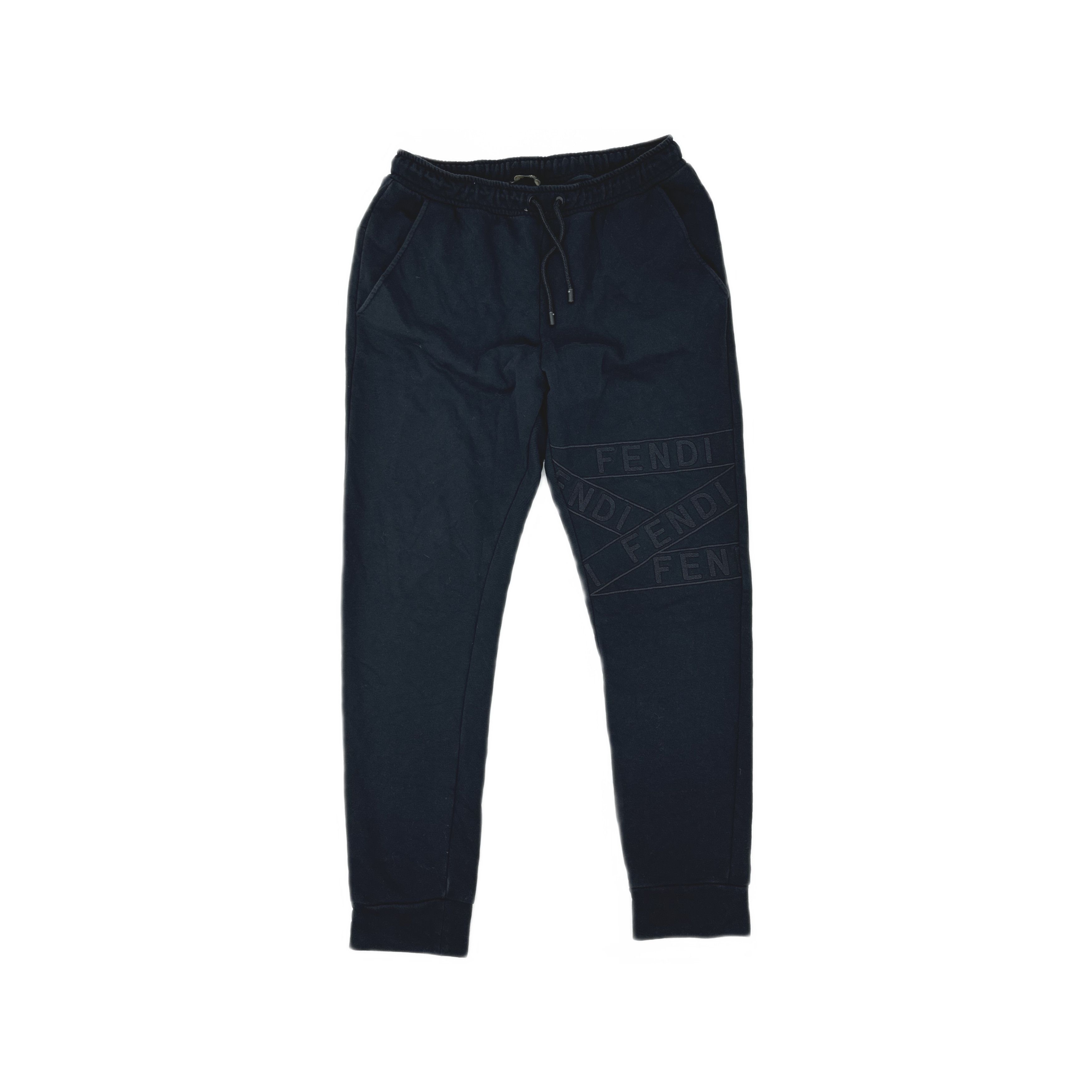 Fendi Fendi Logo Sweatpants Size 50 Size US 34 / EU 50 - 1 Thumbnail