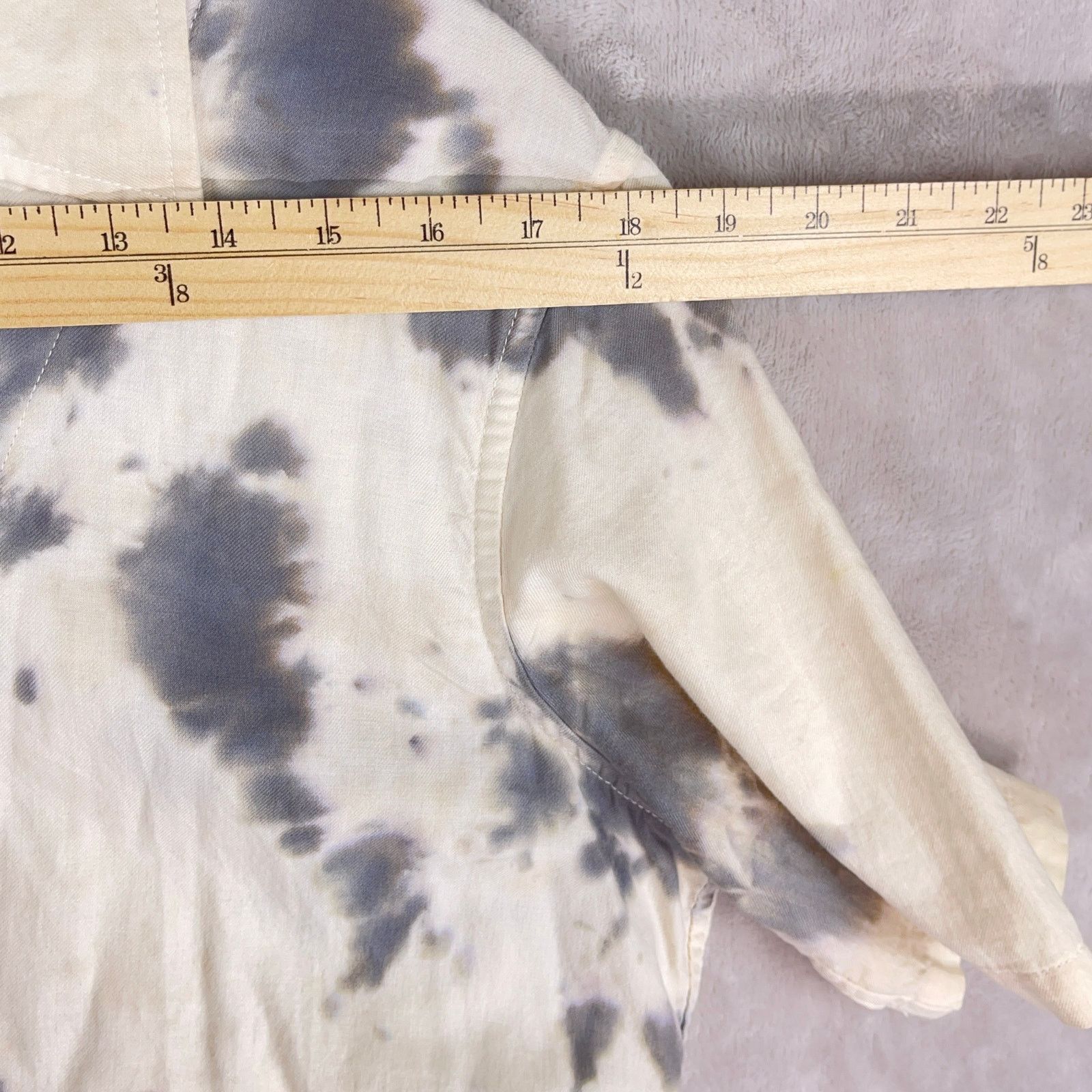 Beautiful Ful Beautiful Fül BTFL Short Sleeve Hand Dyed Bone Shirt Rare Size US M / EU 48-50 / 2 - 10 Thumbnail