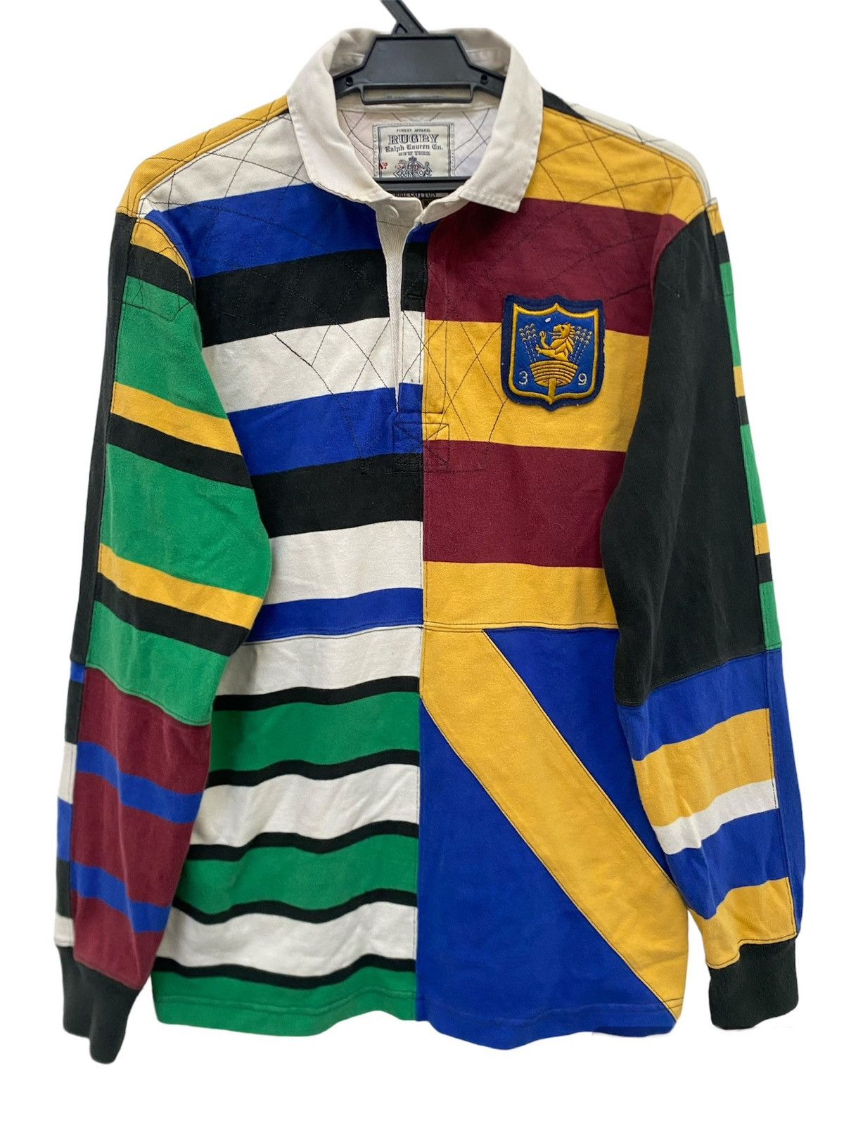 Polo Ralph Lauren VINTAGE POLO RALPH LAUREN RUGBY SHIRT MULTI COLOUR Size US M / EU 48-50 / 2 - 4 Thumbnail