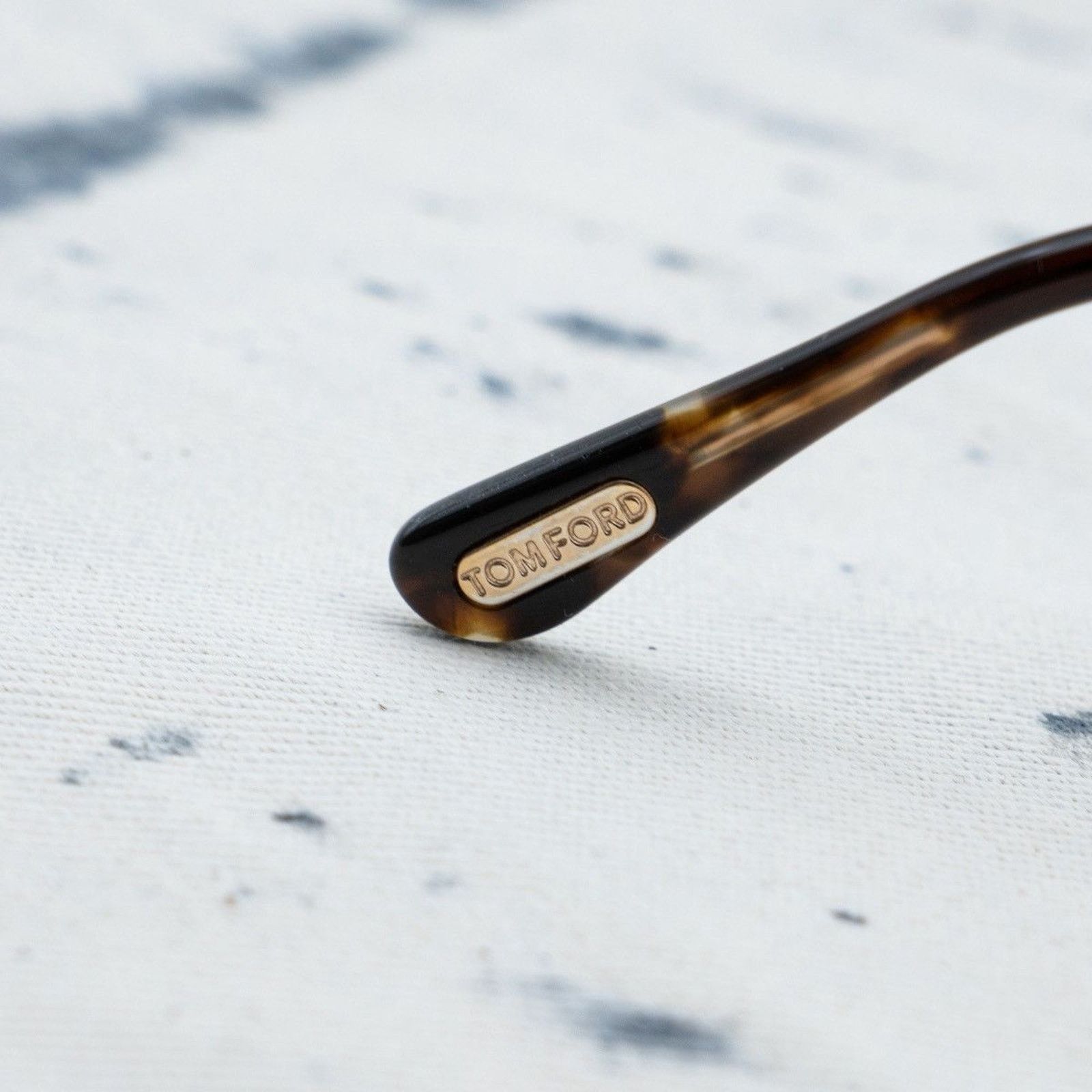 Tom Ford Tom ford rose gold logo leo brown aviator pilot sunglasses Size ONE SIZE - 7 Thumbnail
