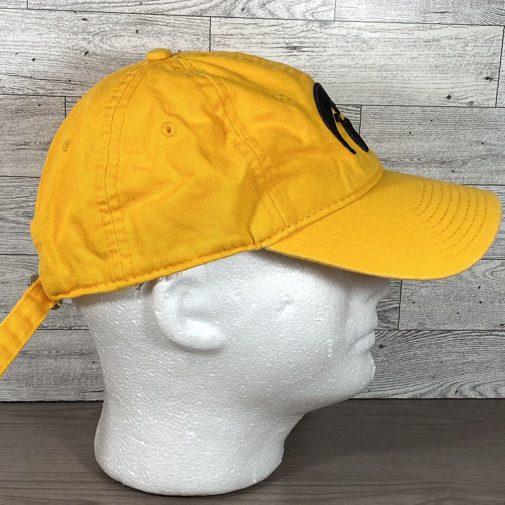 Etro Iowa Hawkeyes The Game Strap Back Embroidered Retro Logo Hat Cap Baseball Cap Men Adjustable Twill Multicolor University of Iowa Hawkeyes Size ONE SIZE - 3 Thumbnail