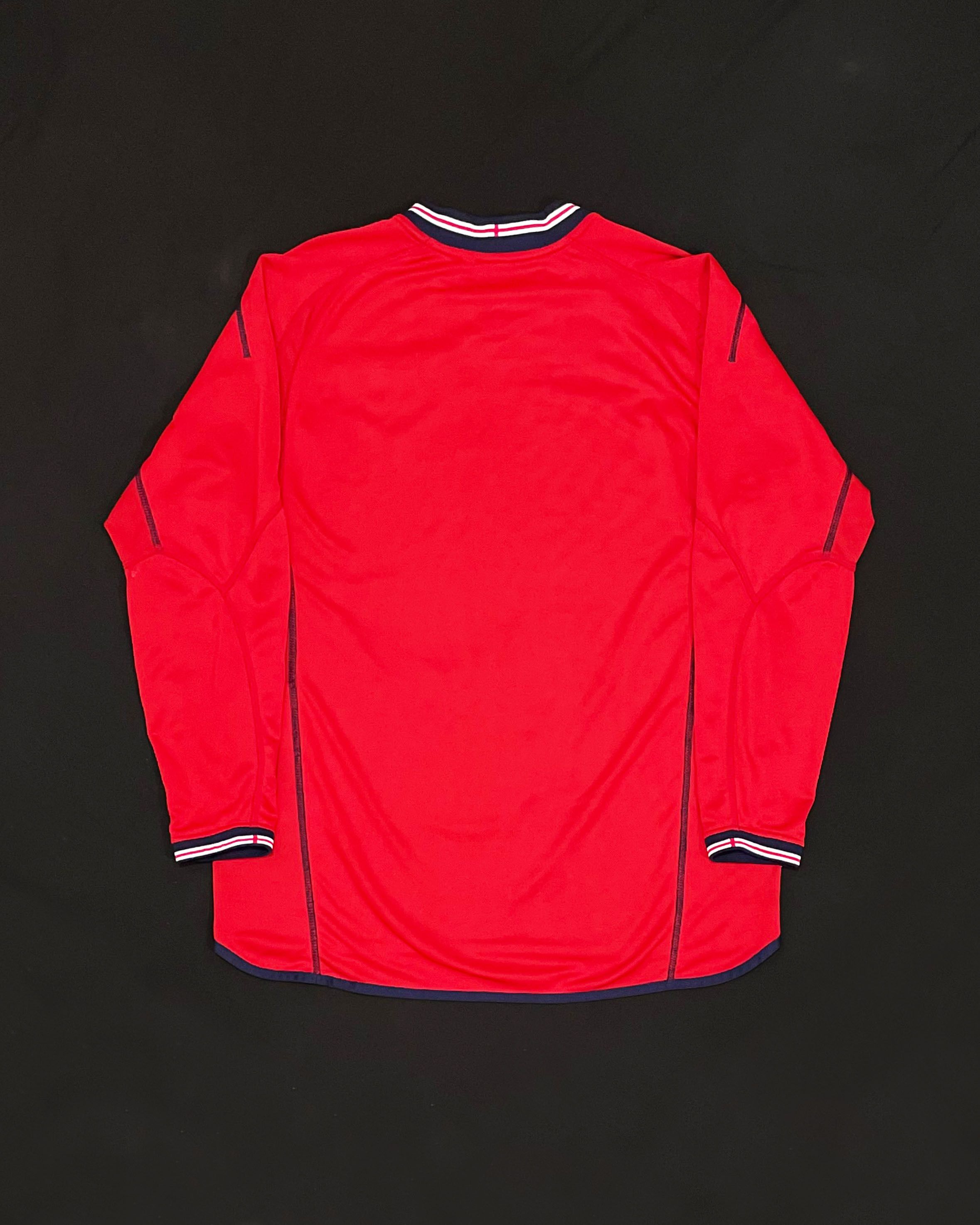 Umbro England Long Sleeve Away Kit 2002 2003 2004 Size US L / EU 52-54 / 3 - 2 Thumbnail