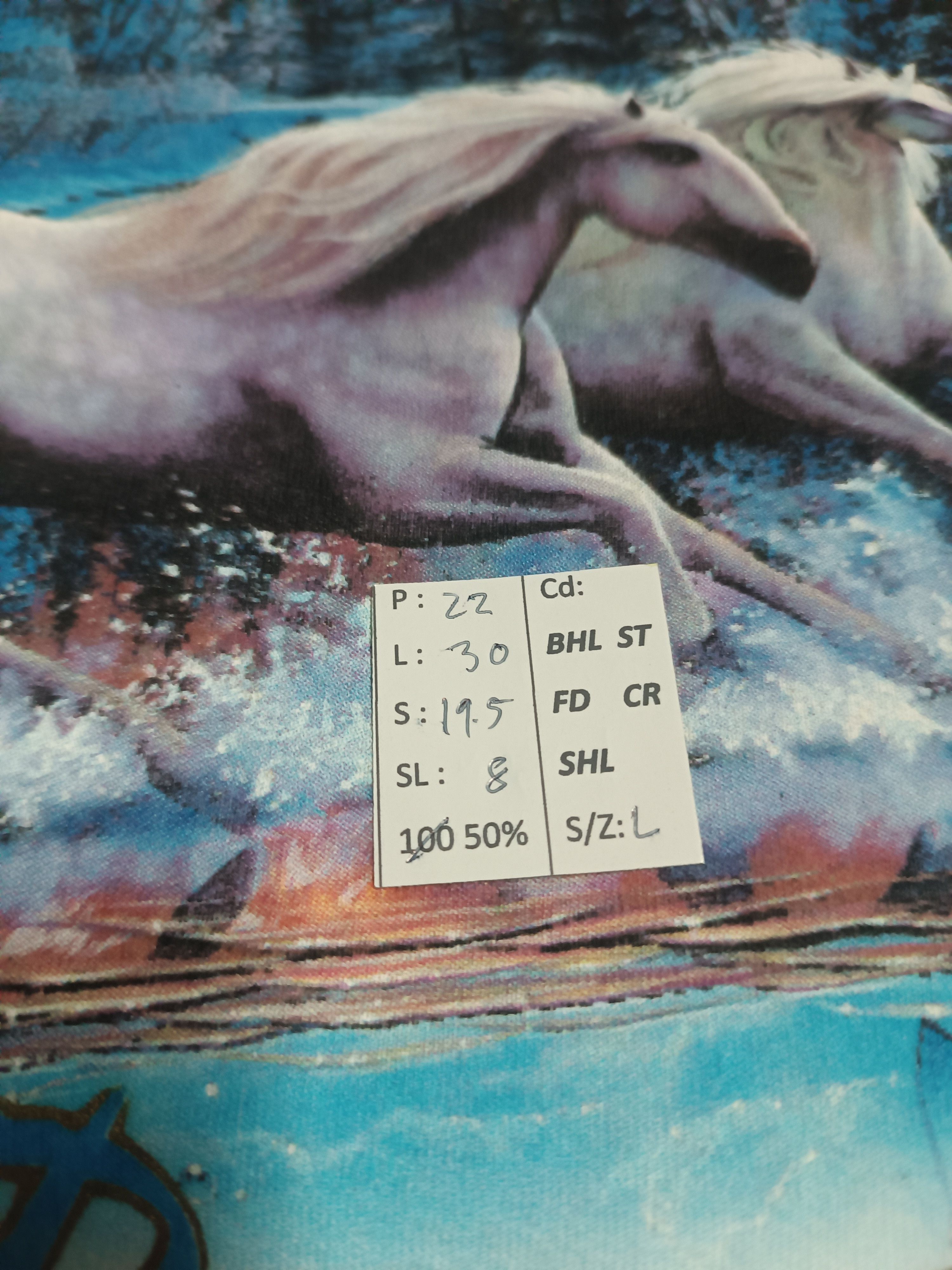 Vintage VINTAGE 1995 CHRISTIAN RIESE LASSEN HORSE IN A LAKE ART TEE Size US XL / EU 56 / 4 - 18 Thumbnail