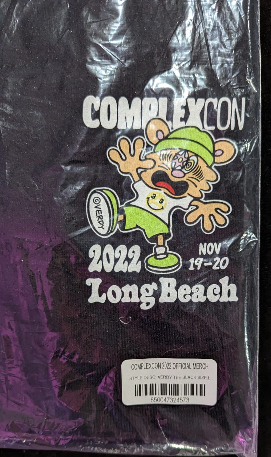 Complex Complexcon X Verdy Logo Short Sleeve Shirt Black Size L Size US L / EU 52-54 / 3 - 4 Thumbnail