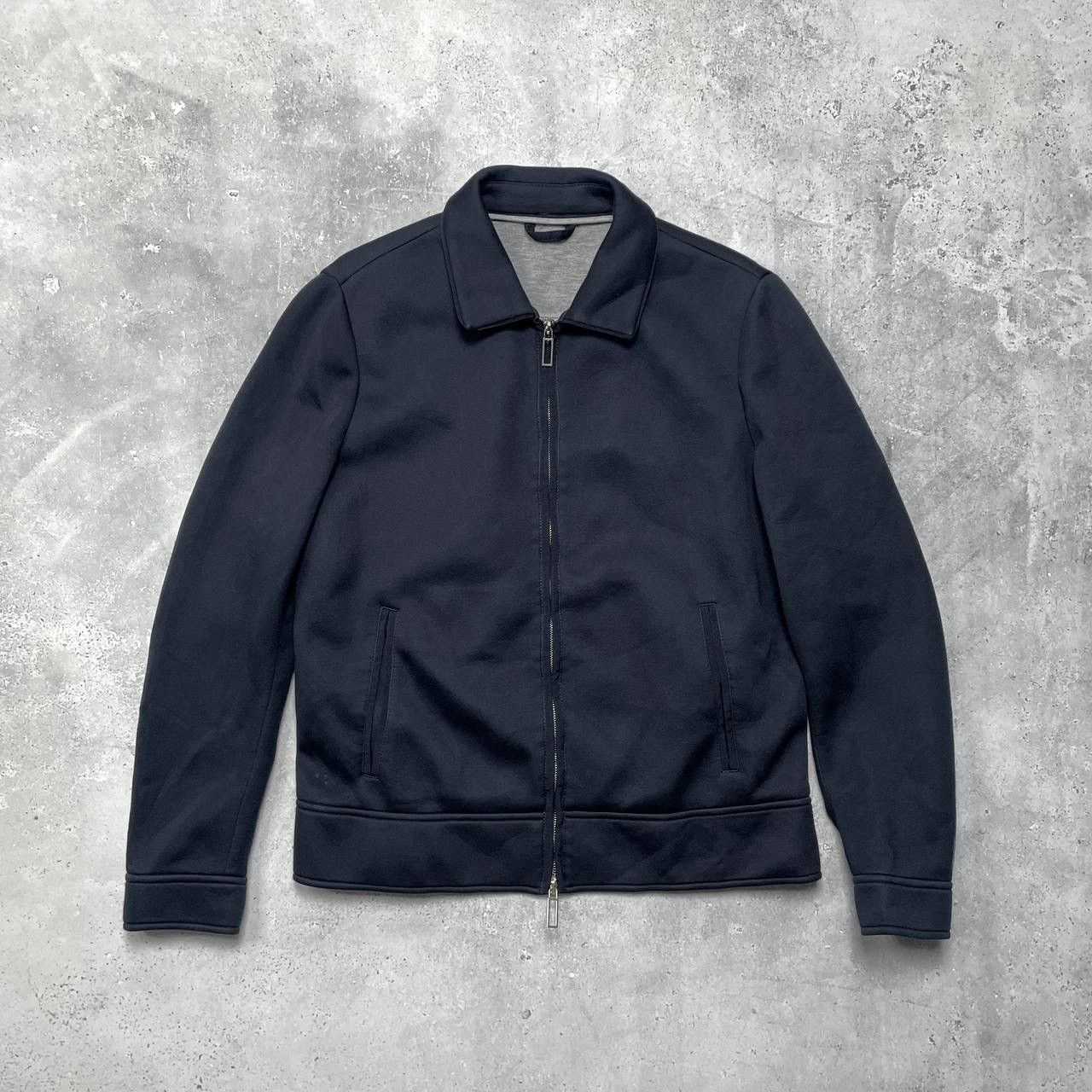 Paolo Pecora Paolo Pecora Milano Modal Collared Jacket Blue Size 50 Size US M / EU 48-50 / 2 - 1 Thumbnail