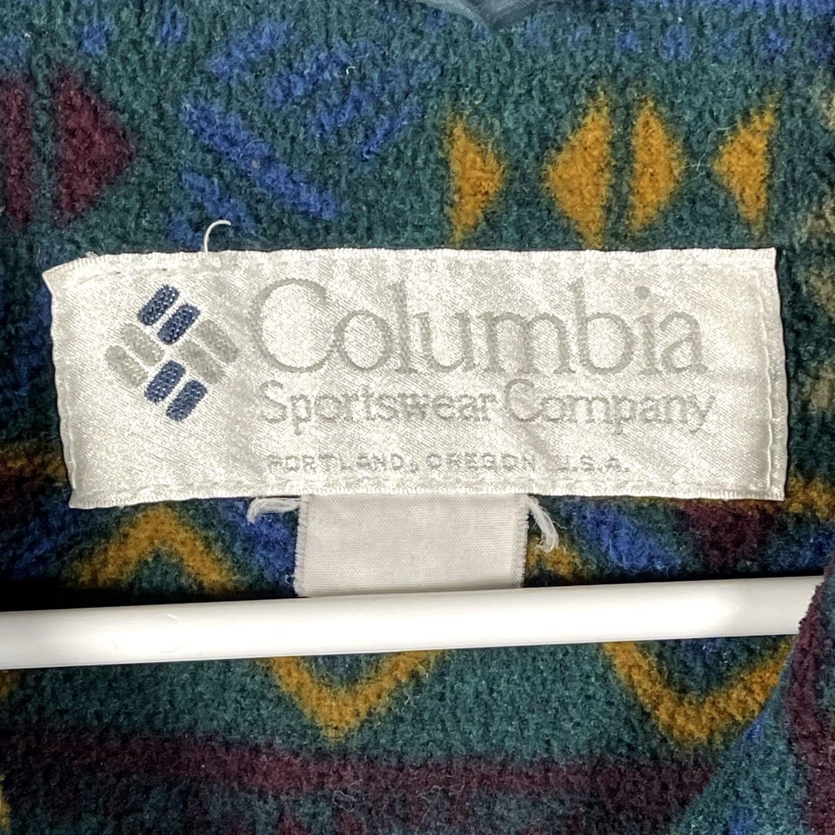 Vintage VINTAGE Columbia Jacket Womens XL Purple Fleece Lined Hooded Nylon Parka 90s Size XL / US 12-14 / IT 48-50 - 7 Thumbnail