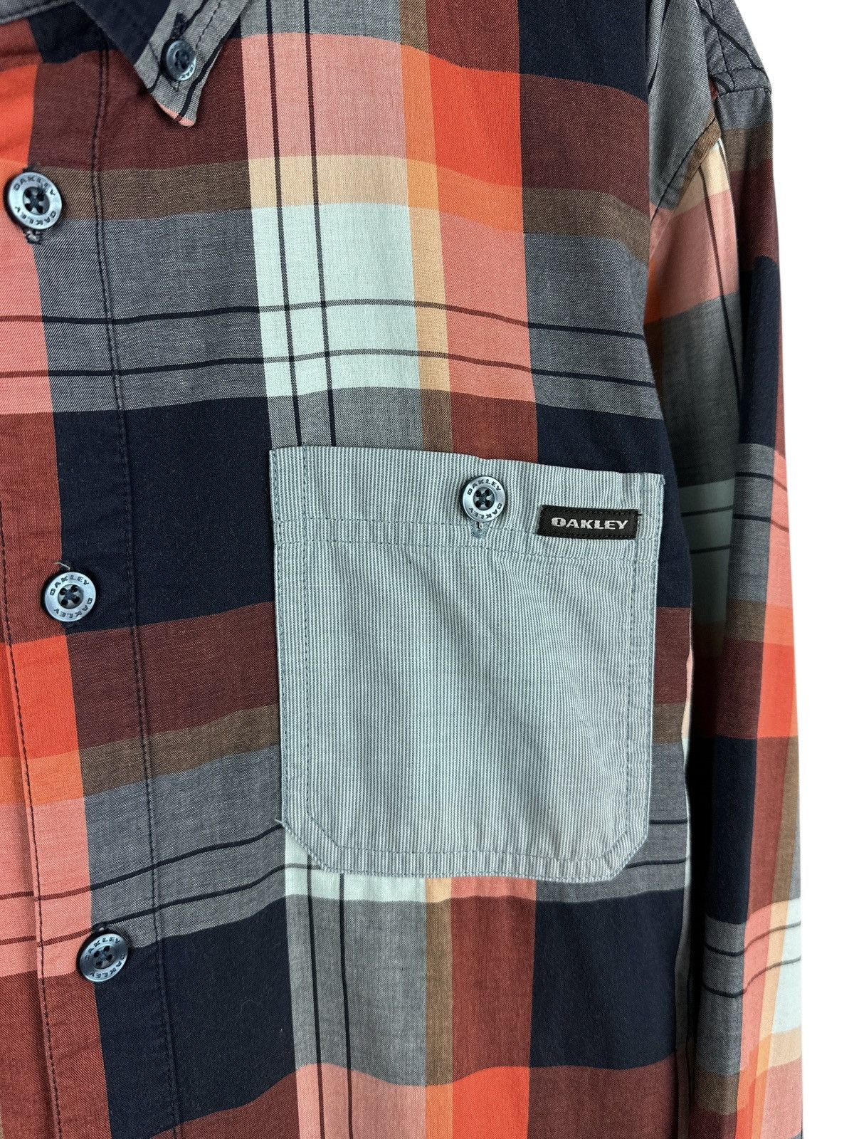 Oakley Oakley Paid Shirt Long Sleeve Button Down Size US L / EU 52-54 / 3 - 6 Thumbnail