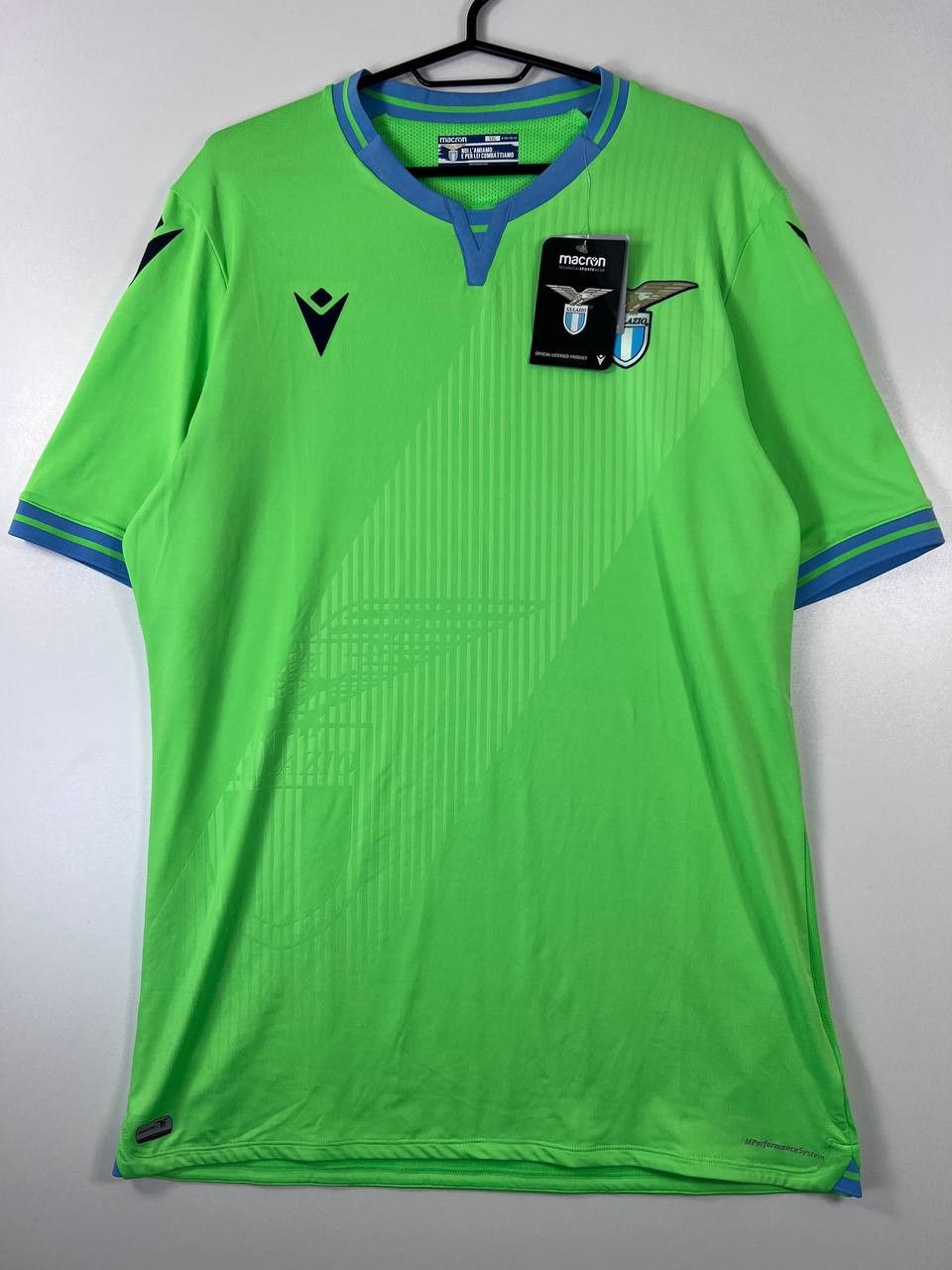 Macron SS Lazio 2021 Away Shirt Macron Official Licensed New Sz XXL Size US XXL / EU 58 / 5 - 1 Thumbnail