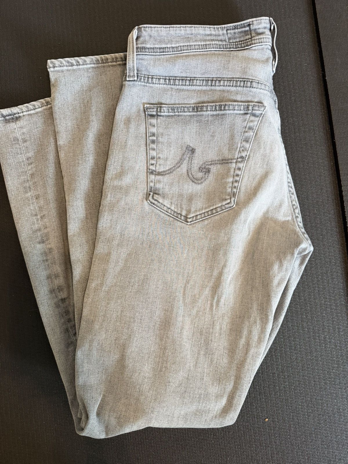 AG Adriano Goldschmied Excellent Condition AG Gray Men’s Jeans Size US 31 - 4 Thumbnail