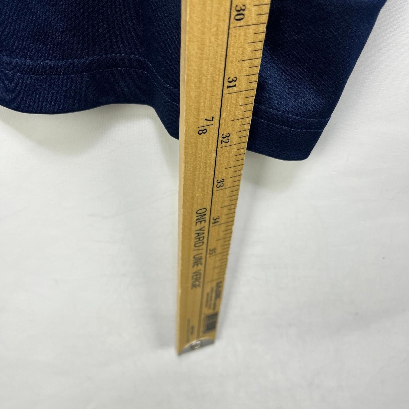 Adidas Vintage Adidas Jersey Navy Gold Stripes Soccer Shirt X Size ONE SIZE - 7 Thumbnail