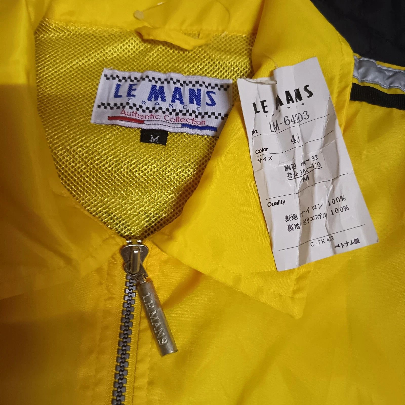 Japanese Brand Le Mans 24 Hours Automobile 24 Heures du Mans Coach Jacket Size US M / EU 48-50 / 2 - 4 Thumbnail
