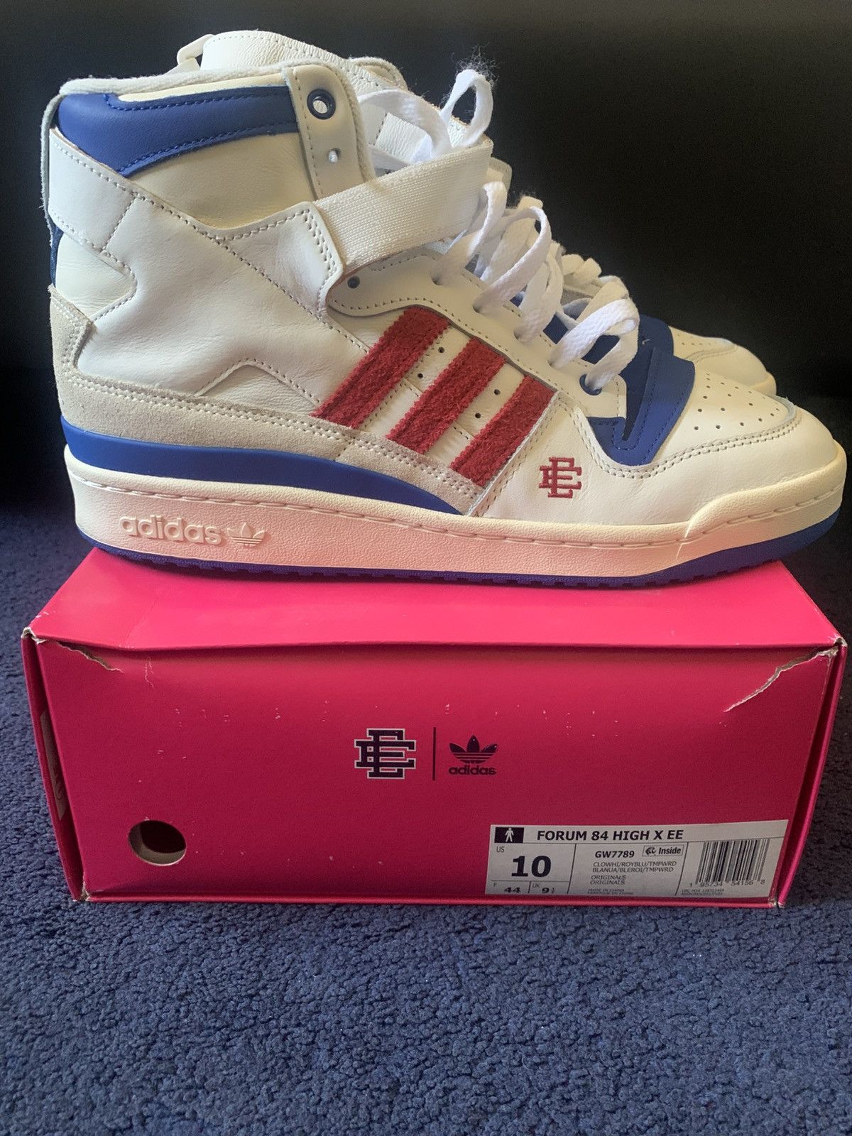 Adidas Forum 84 Eric Emanuel High Kansas