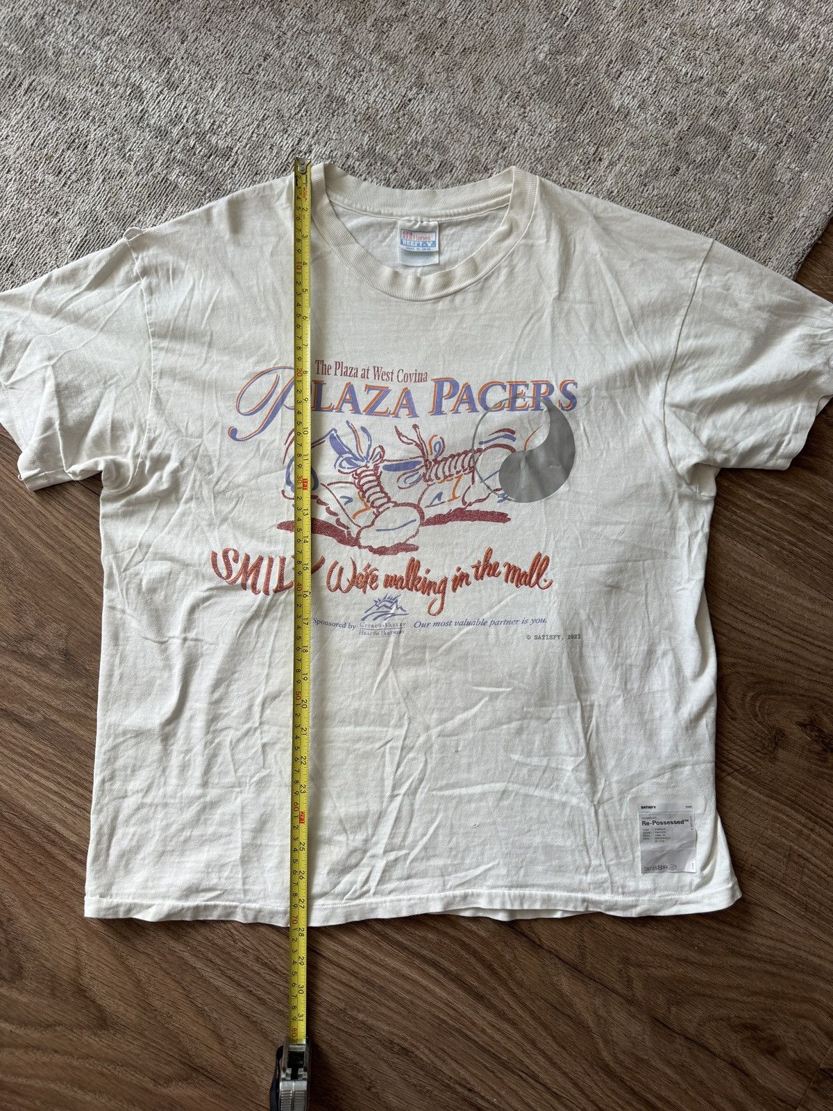 Our Legacy × Satisfy REPOSSESSED Marathon Pacer Tshirt possessed Size US XL / EU 56 / 4 - 7 Thumbnail
