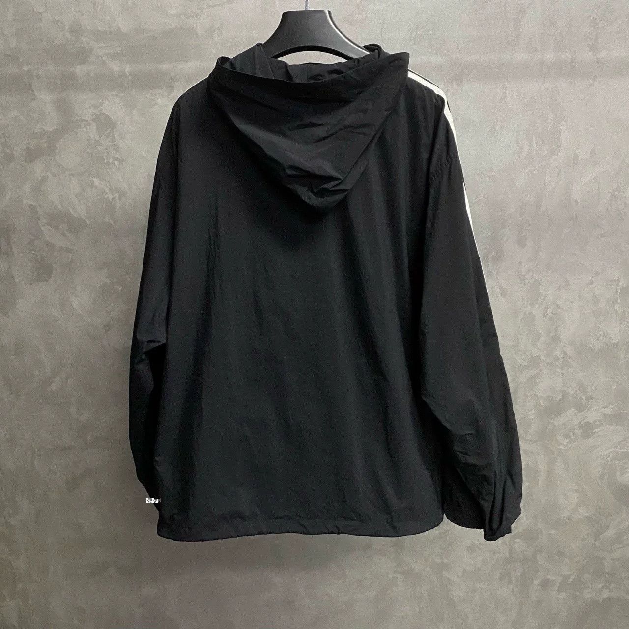 Balenciaga Balenciaga adidas black embroidered logo jacket Size US XXS / EU 40 - 2 Thumbnail