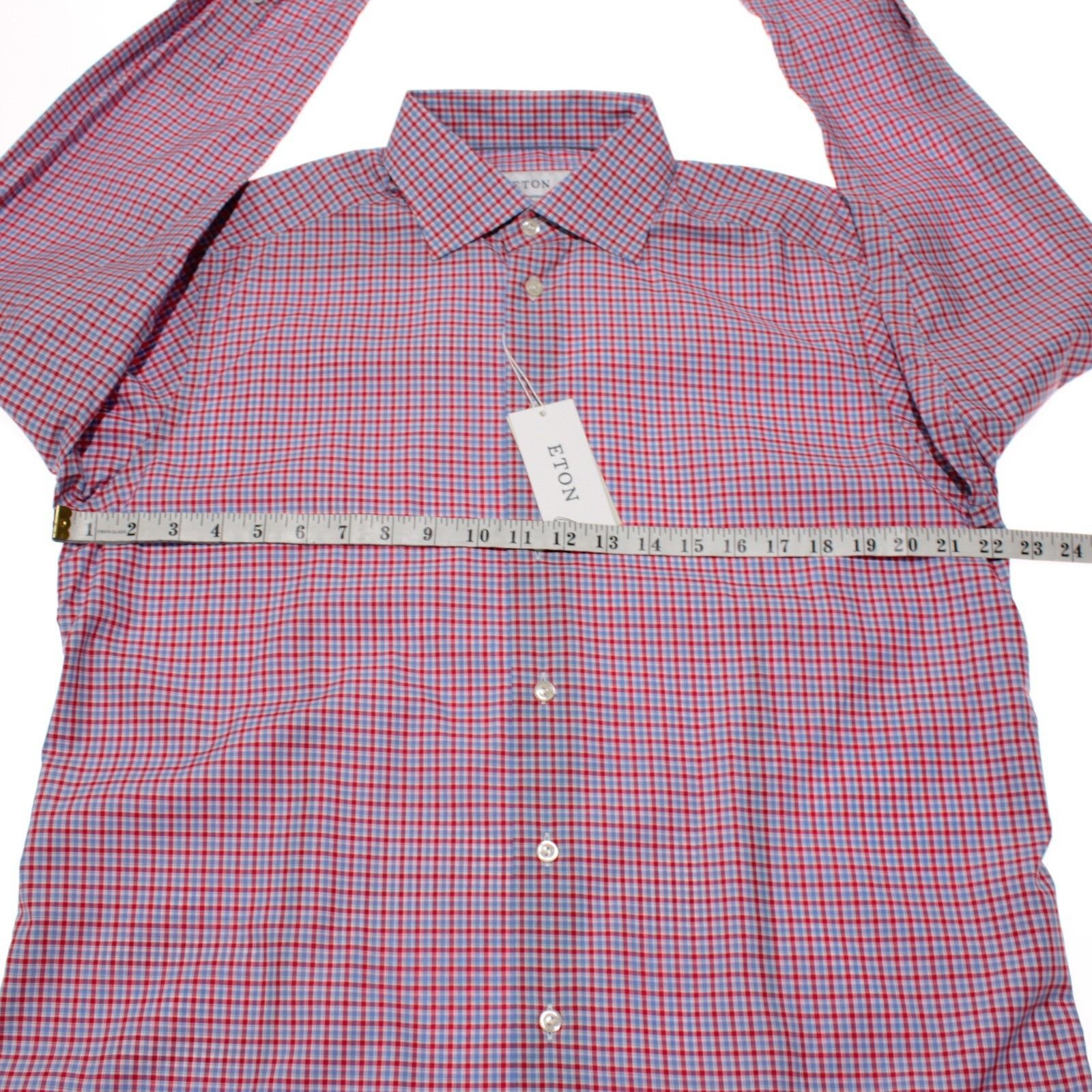 Eton Eton New with tags Shirt Size L US In Red Size US L / EU 52-54 / 3 - 4 Thumbnail
