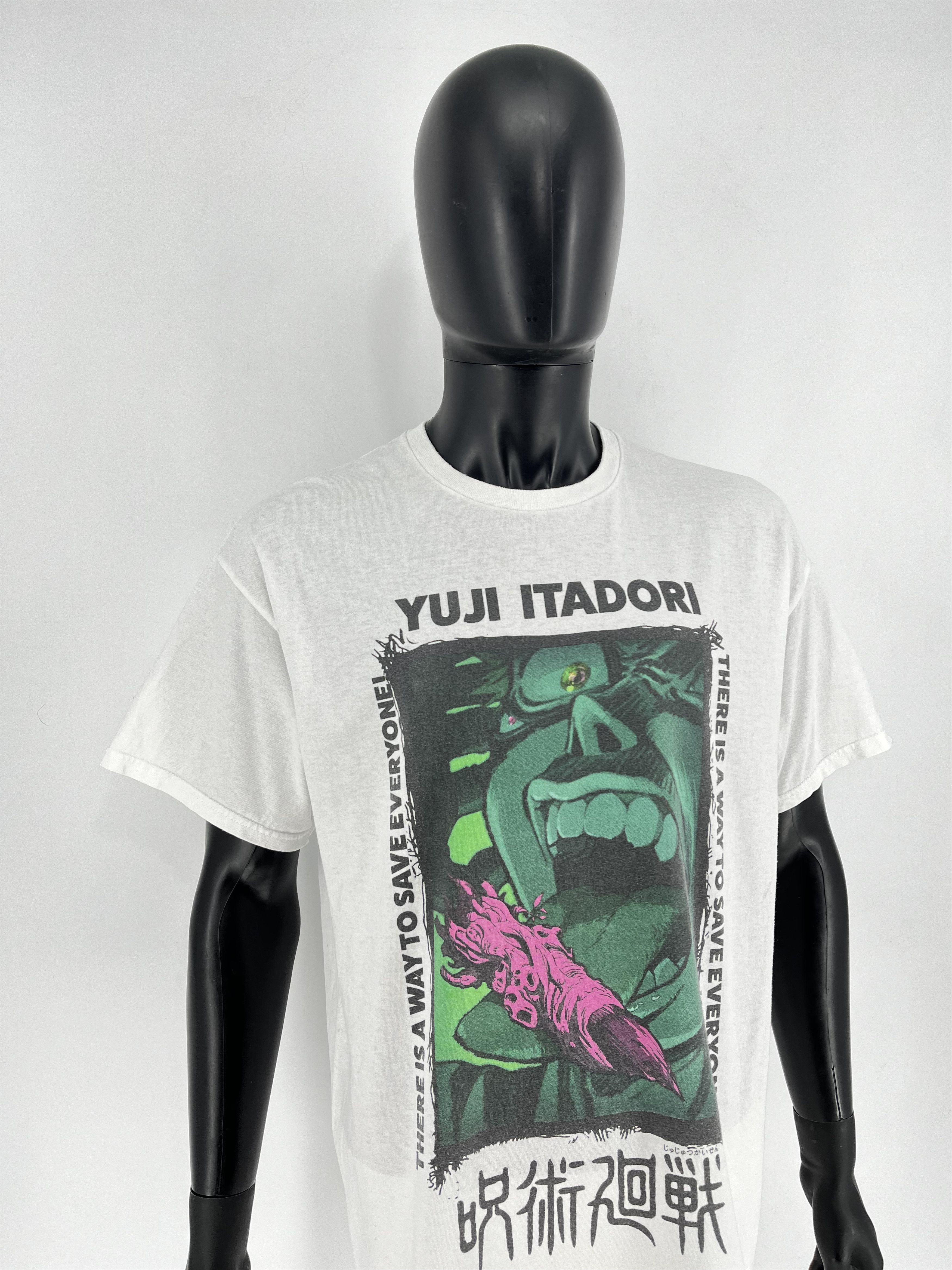 Japanese Brand Jujutsu Kaisen Yuji Itadori anima Japanese tee Size US M / EU 48-50 / 2 - 3 Thumbnail