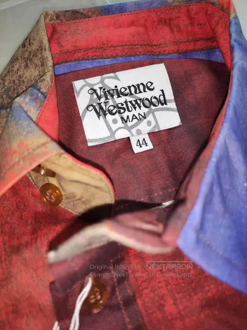 Vivienne Westwood Vivienne Westwood Long-sleeved pure cotton shirt Size US S / EU 44-46 / 1 - 4 Thumbnail