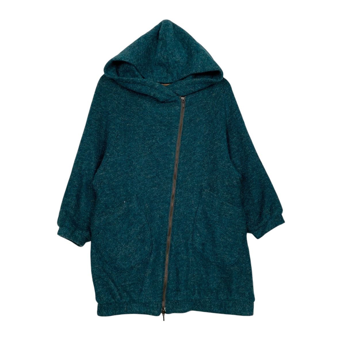 Japanese Brand Japanese Brand Dot and Stripes Hooded Long Jacket Size M / US 6-8 / IT 42-44 - 1 Thumbnail