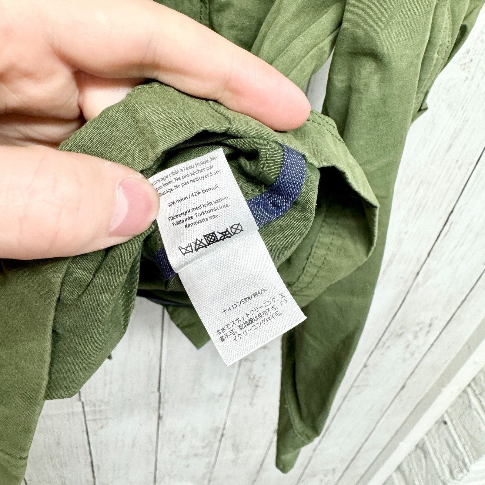 Vineyard Vines Vineyard Vines SM Waxed Canvas Safari Jacket Utility Green Size S / US 4 / IT 40 - 4 Thumbnail