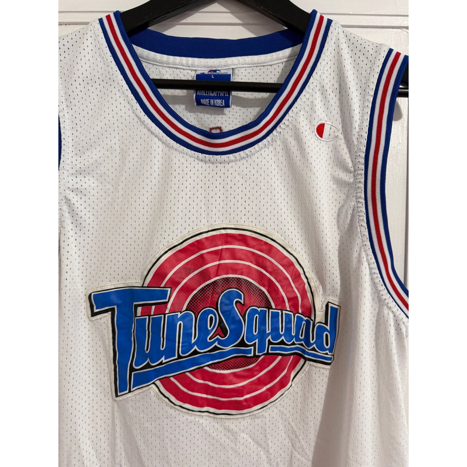Champion Tasmanian Devil Taz Tune Squad Space Jam Jersey Size Large Size US L / EU 52-54 / 3 - 4 Thumbnail