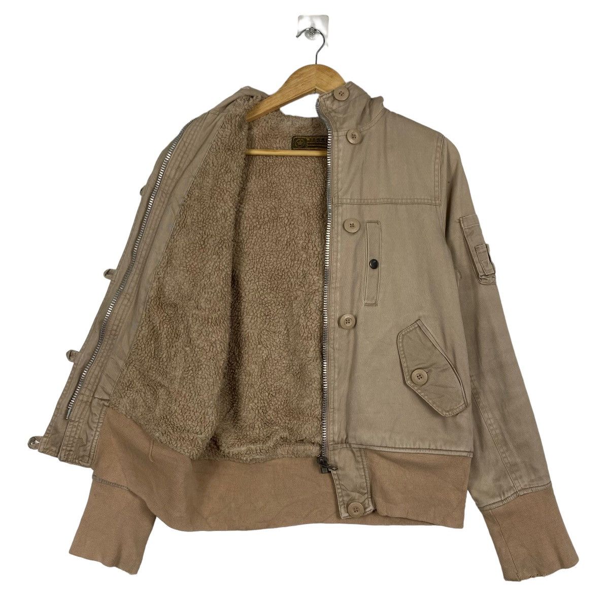 Avirex × Japanese Brand JASSIE INSPIRED MILITARY AVIREX HOODIE JACKET Size US S / EU 44-46 / 1 - 8 Thumbnail