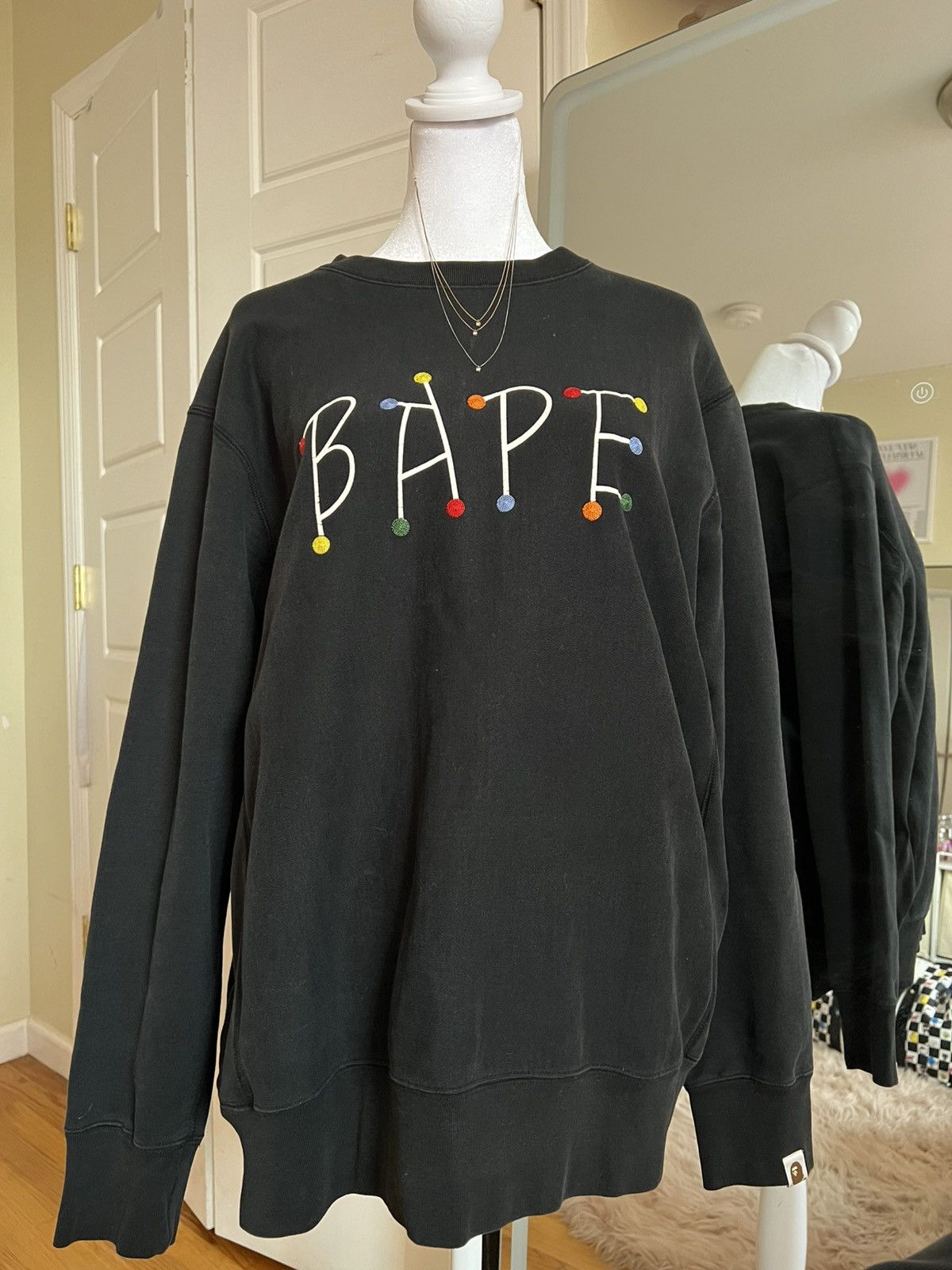 Bape BAPE Classics Black Sweatershirt Size US M / EU 48-50 / 2 - 1 Thumbnail